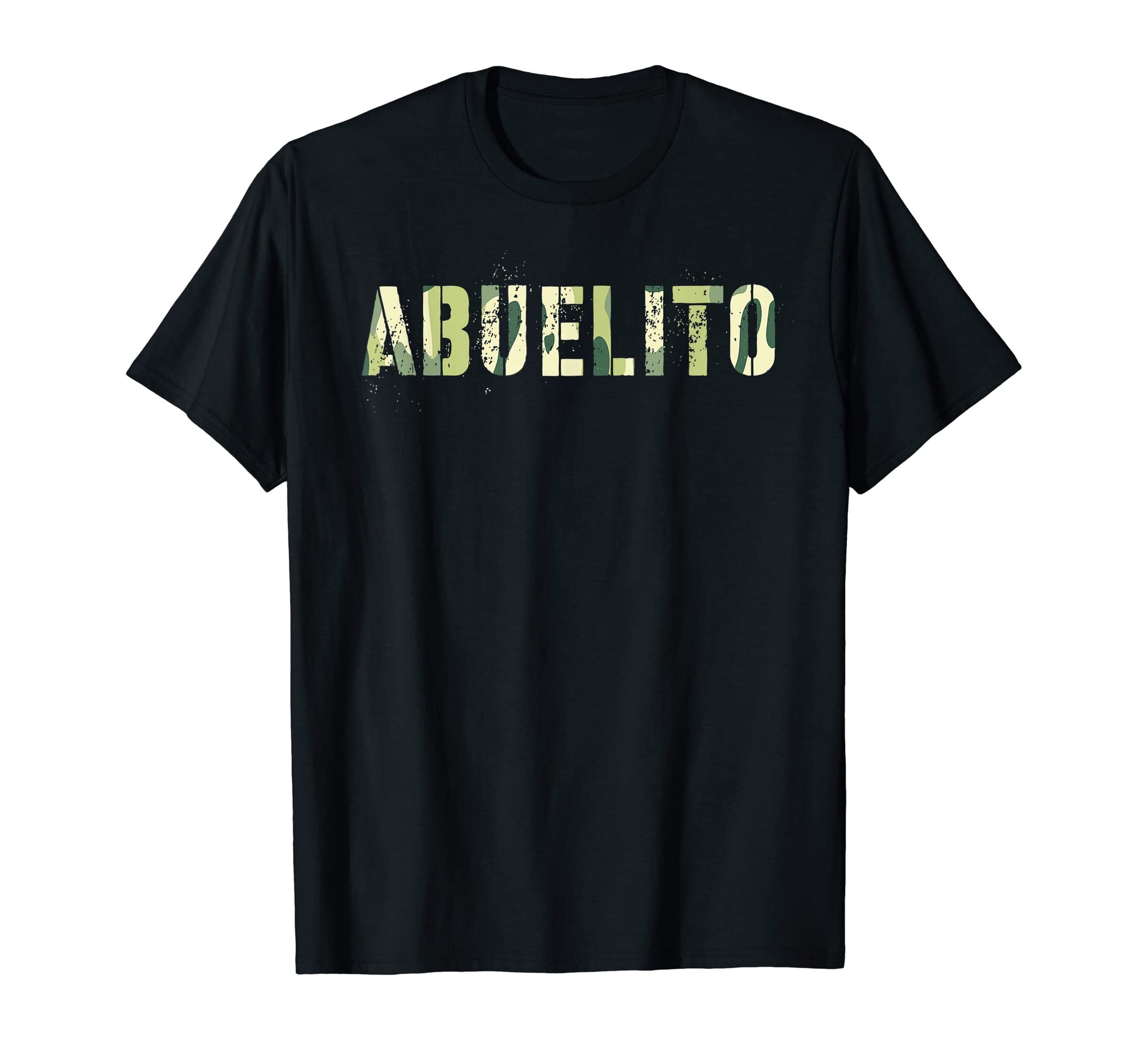 Camo Abuelito Dad Hero Grandpa Myth T-Shirt - Graphic Print for Adults - T-Shirt, Sweatshirt, Hoodie