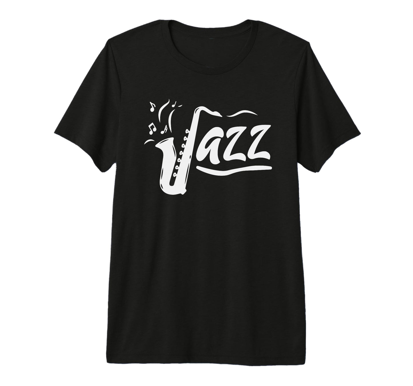 Jazz Saxophone Player Musician T-Shirt - Trendy Graphic for Adults - T-Shirt, Sweatshirt, Hoodie