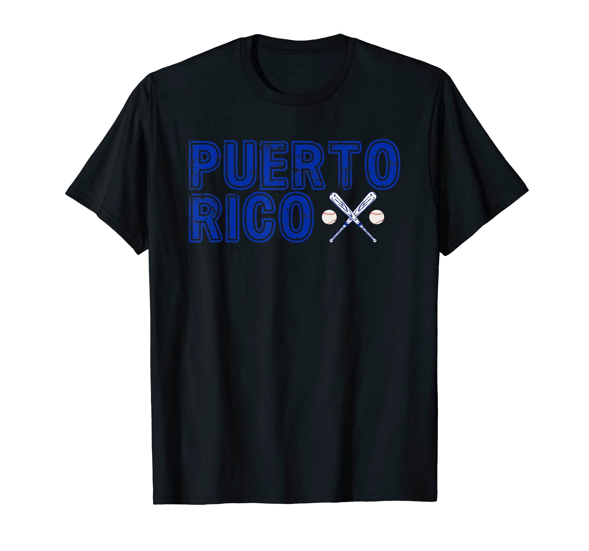 Puerto Rico Baseball Pride Red T-Shirt - Fun Novelty Design Men Women - T-Shirt, Sweatshirt, Hoodie