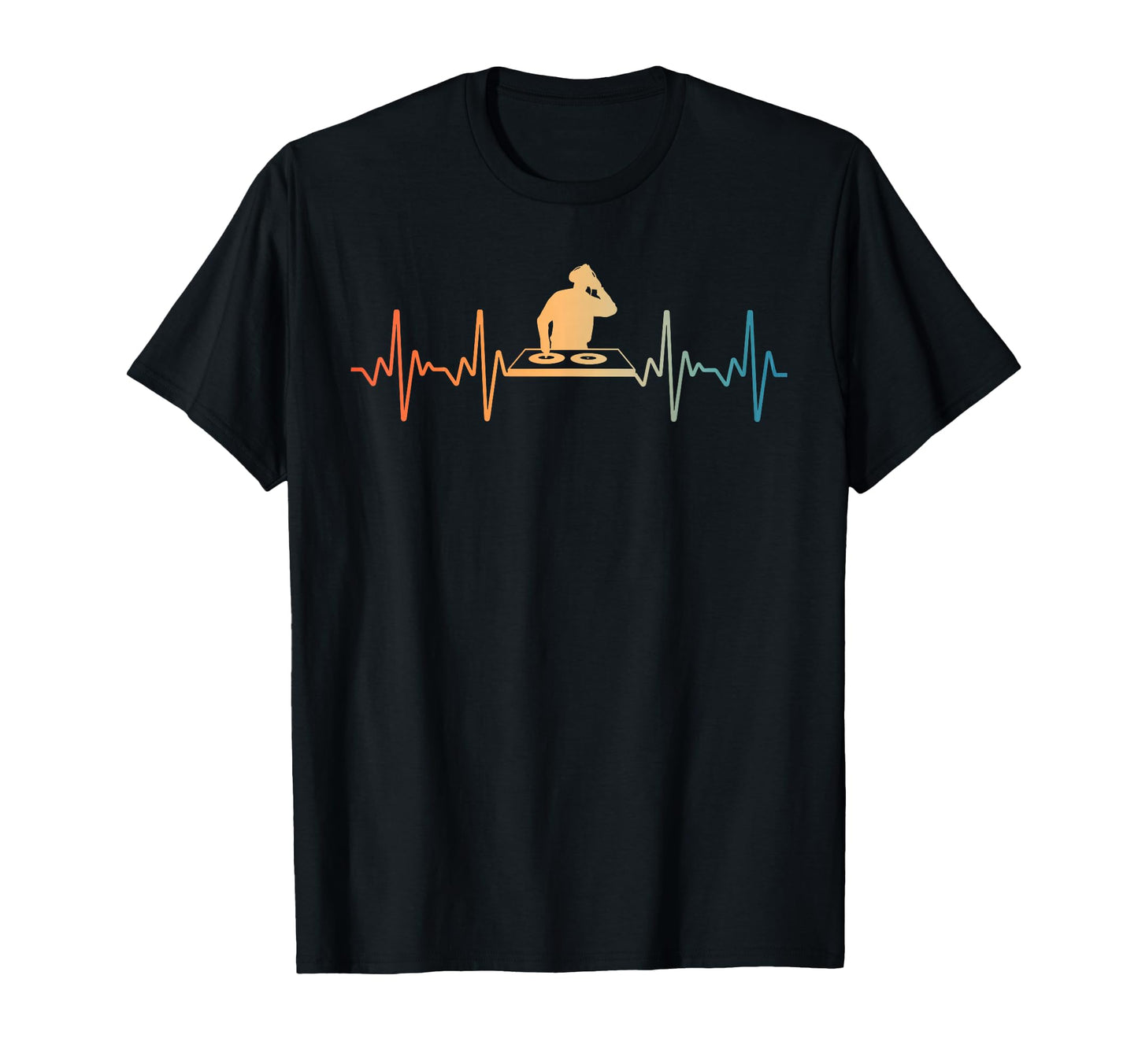 Funny Dj Art Vinyl Record Lover Disc T-Shirt - Unique Graphic for Adults - T-Shirt, Sweatshirt, Hoodie