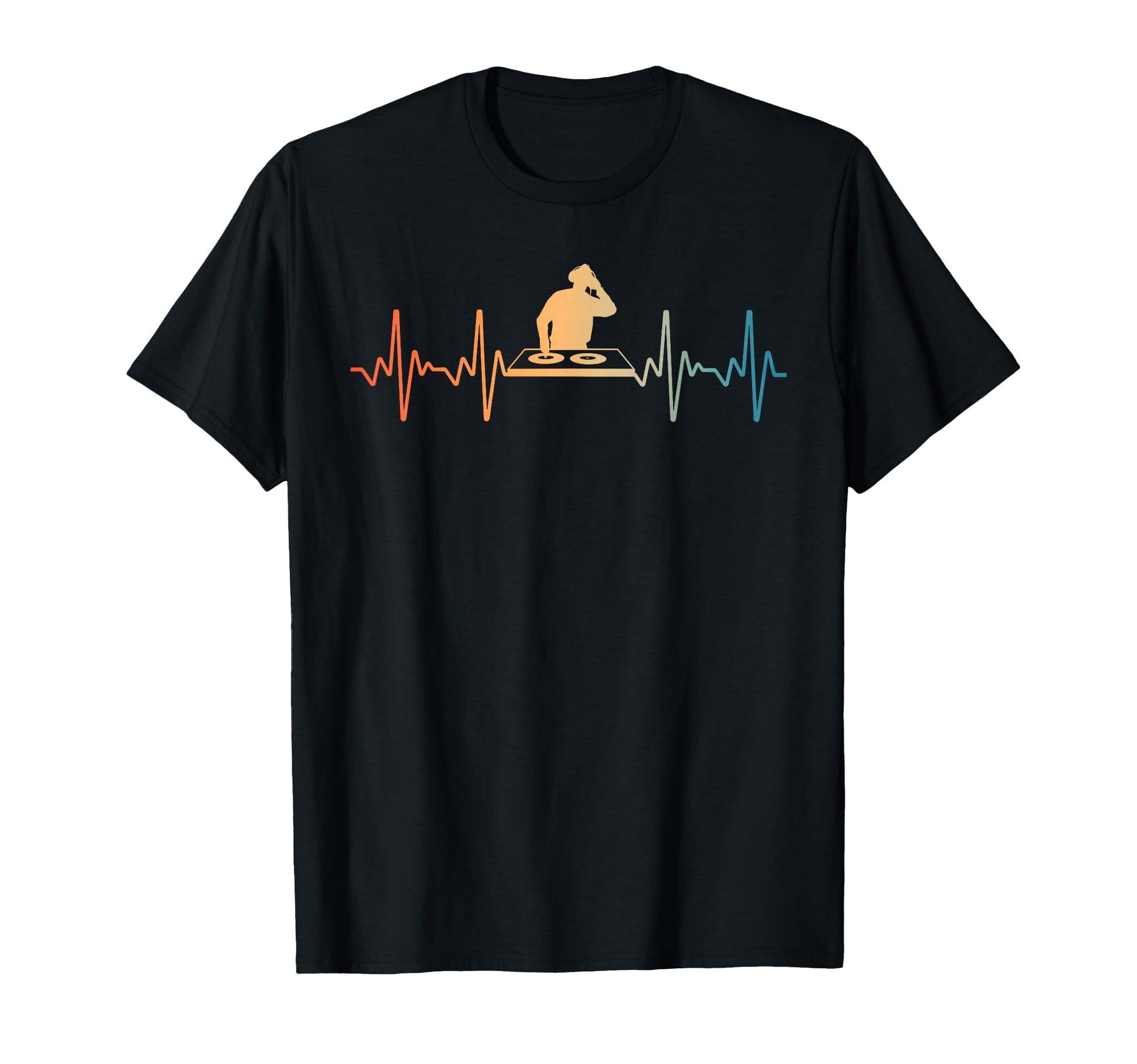 Funny Dj Art Vinyl Record Lover Disc T-Shirt - Unique Graphic for Adults - T-Shirt, Sweatshirt, Hoodie