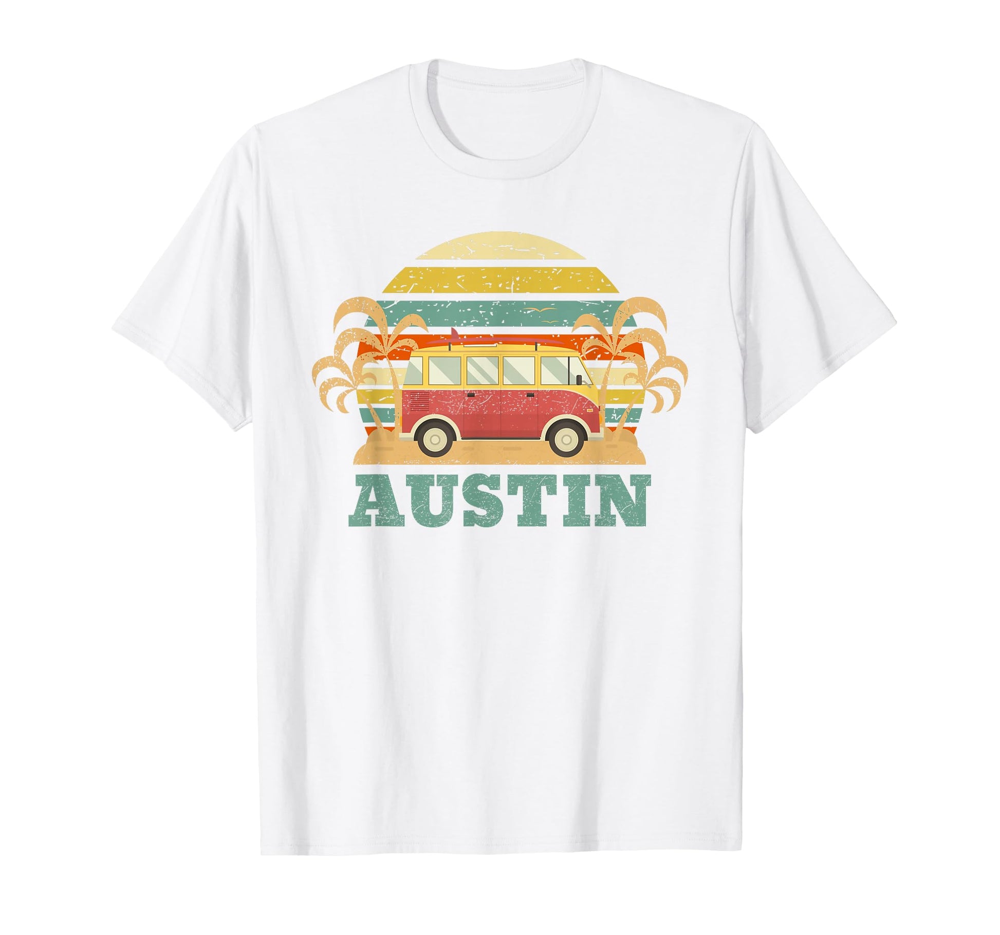 60S 70S Austin Tx T Shirts Blue Small T-Shirt - Fun Novelty Design Unisex - T-Shirt, Sweatshirt, Hoodie