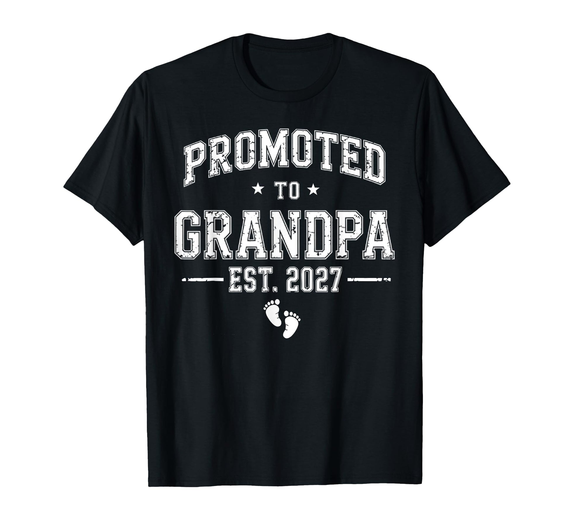 Grandpa Est 2027 First Grandpa 2027 T-Shirt - Novelty Apparel Unisex - T-Shirt, Sweatshirt, Hoodie
