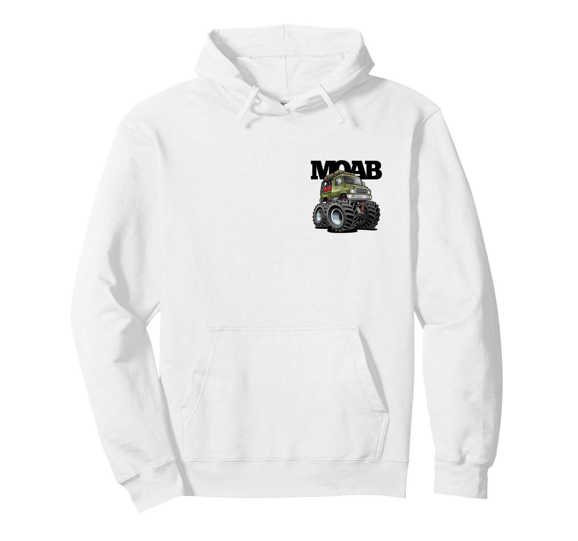 Moab Utah 4X4 Offroad Overlanding Rv Hoodie - Custom Art Print Unisex - T-Shirt, Sweatshirt, Hoodie