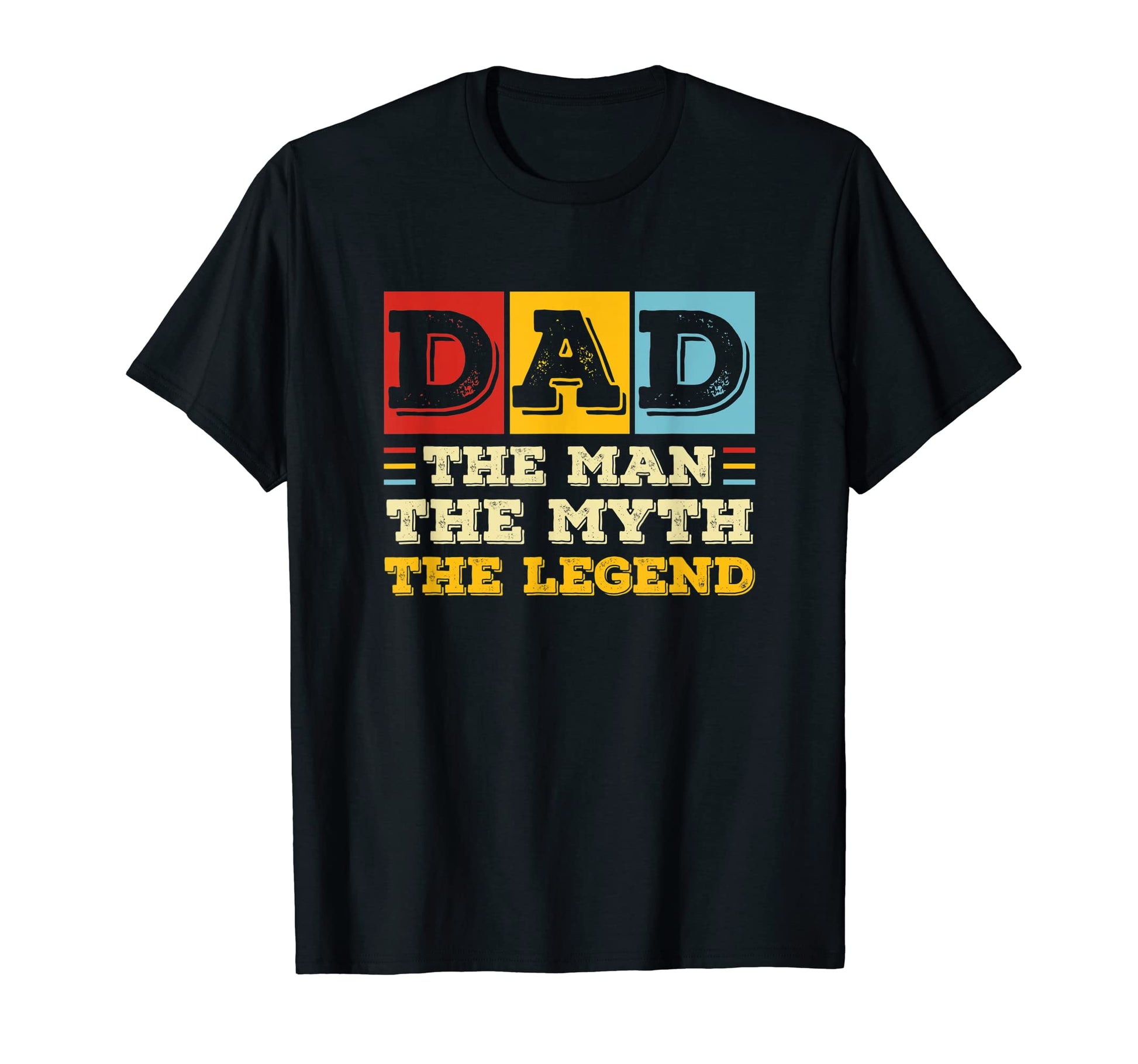 Mens Birthday Dad Myth Legend T-Shirt - Custom Art Print Unisex - T-Shirt, Sweatshirt, Hoodie