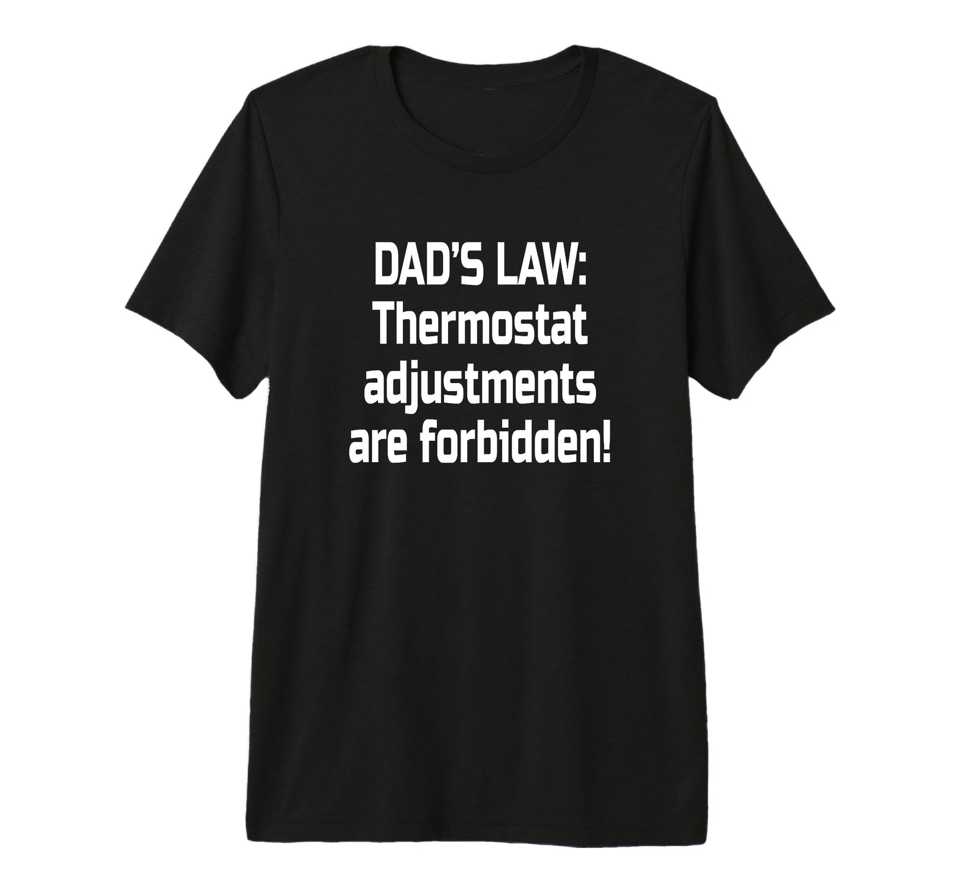 Dad Thermostat Police Temperature T-Shirt - Trendy Graphic for Adults - T-Shirt, Sweatshirt, Hoodie