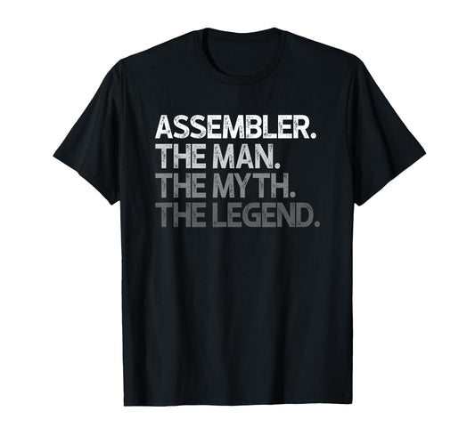 Assembler Gift T-Shirt - Casual Everyday Wear Unisex - T-Shirt, Sweatshirt, Hoodie