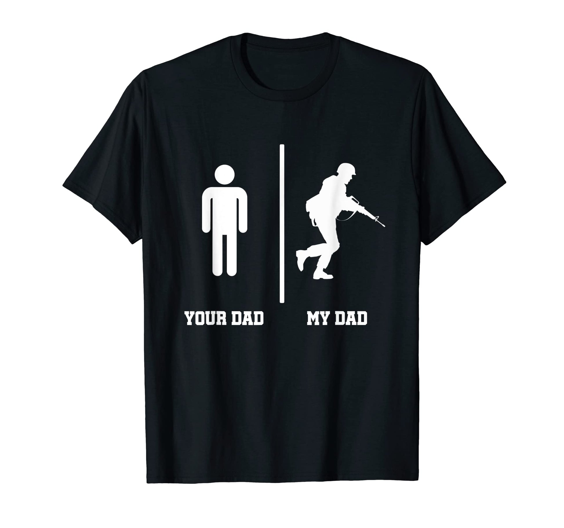 Proud Army My Family Military Your Dad T-Shirt - Unique Graphic for Adults - T-Shirt, Sweatshirt, Hoodie