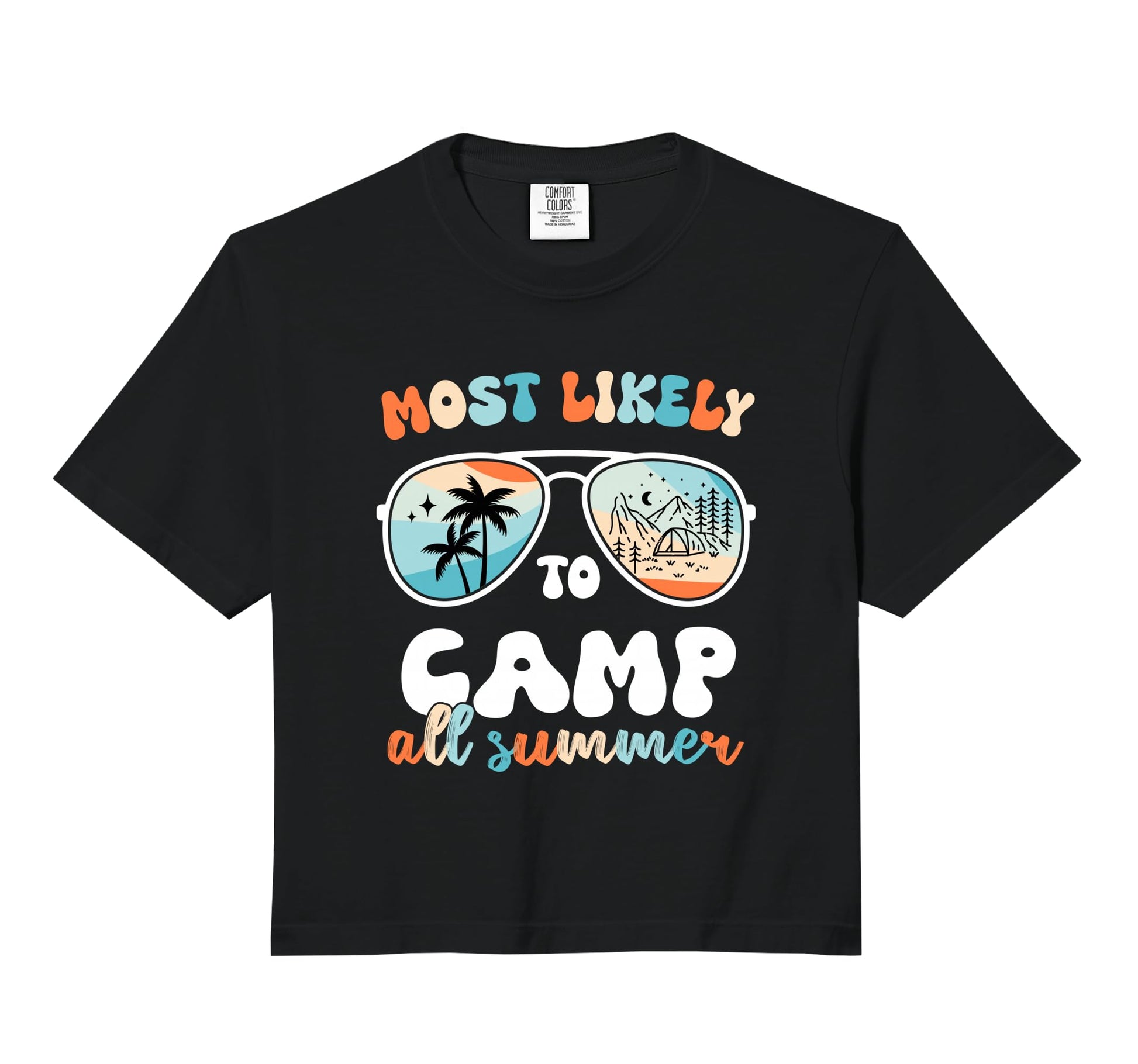 Most Likely To Camp All Summer Trip Hoodie - Graphic Print Men Women - T-Shirt, Sweatshirt, Hoodie