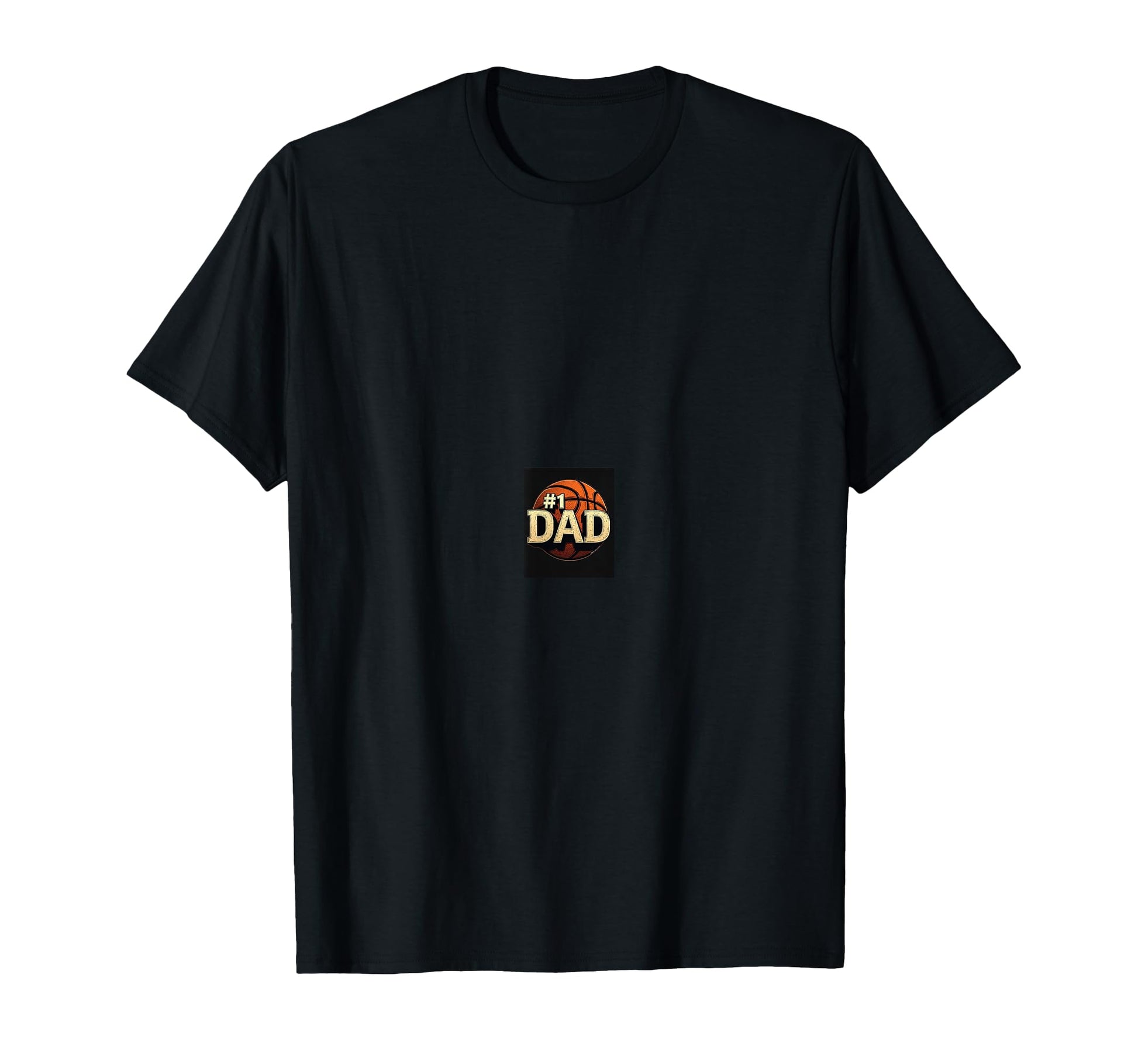 1 Dad Basketball Father T-Shirt - Minimalist Print Unisex - T-Shirt, Sweatshirt, Hoodie