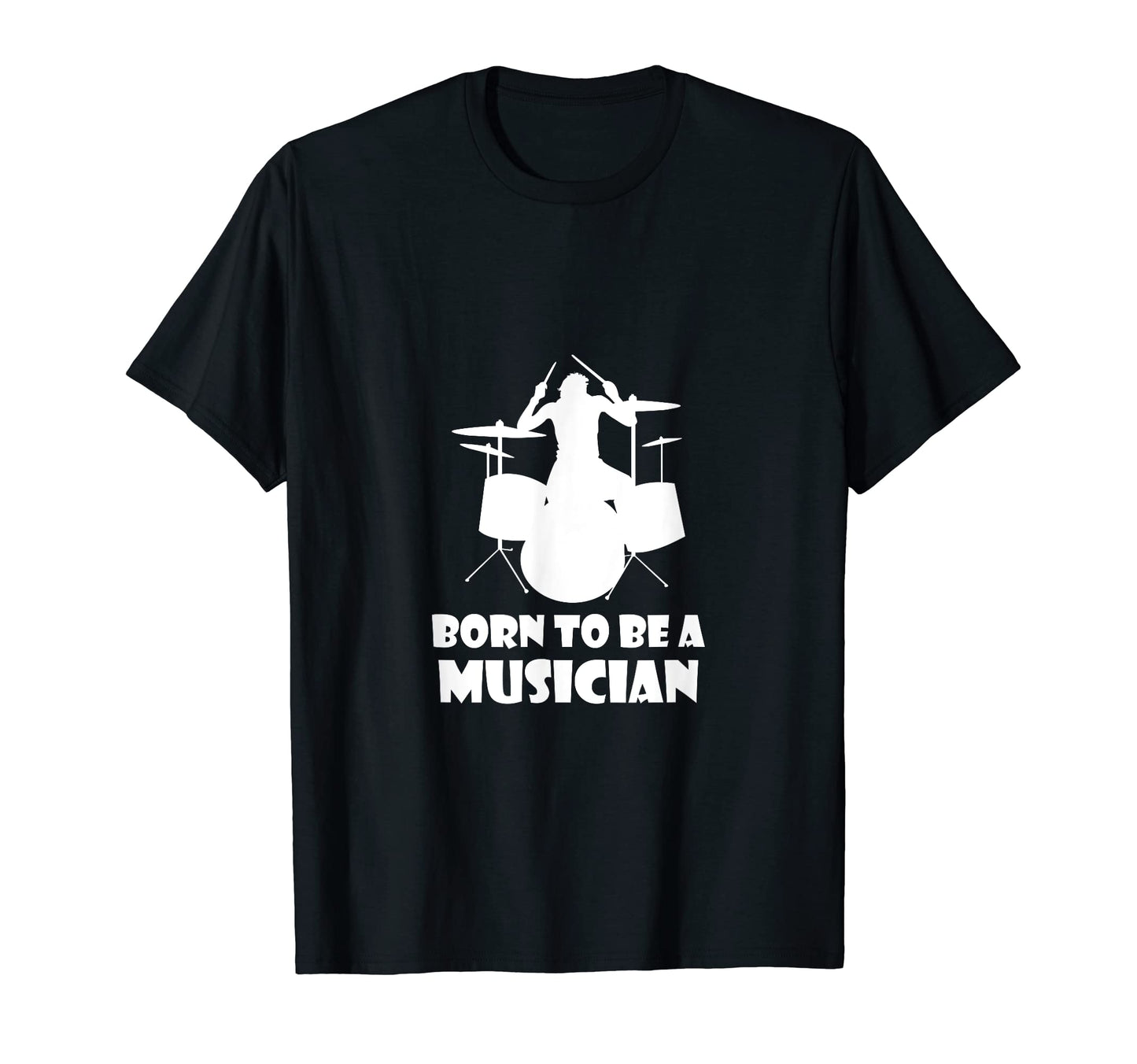 Born To Be Musician Music Lover T-Shirt - Minimalist Print Men Women - T-Shirt, Sweatshirt, Hoodie