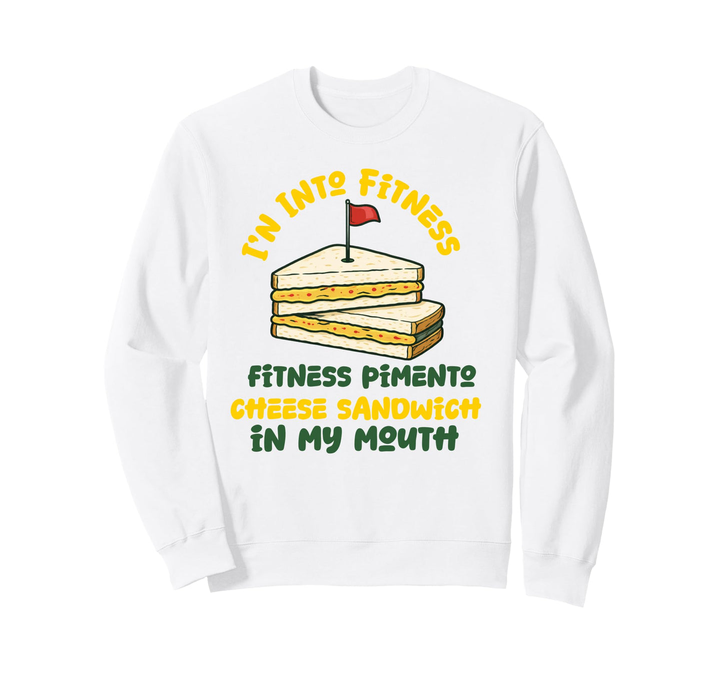 Pimento Cheese Sandwich Golf Dad Sweatshirt - Streetwear Style for Adults - T-Shirt, Sweatshirt, Hoodie