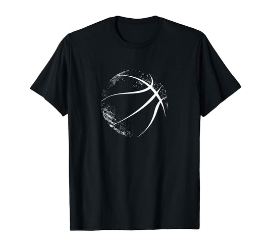 Basketball Silhouette Basketball T-Shirt - Aesthetic Graphic for Adults - T-Shirt, Sweatshirt, Hoodie