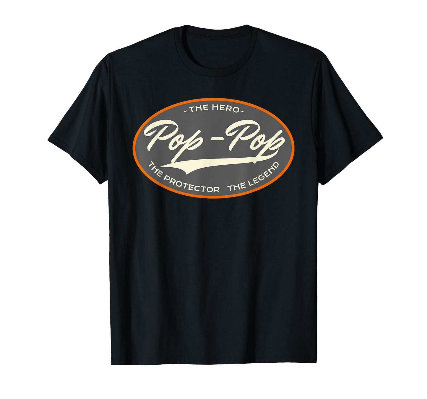 Pop Pop New Grandpa Est 2019 Myth Legend T-Shirt - Custom Art Print Unisex - T-Shirt, Sweatshirt, Hoodie