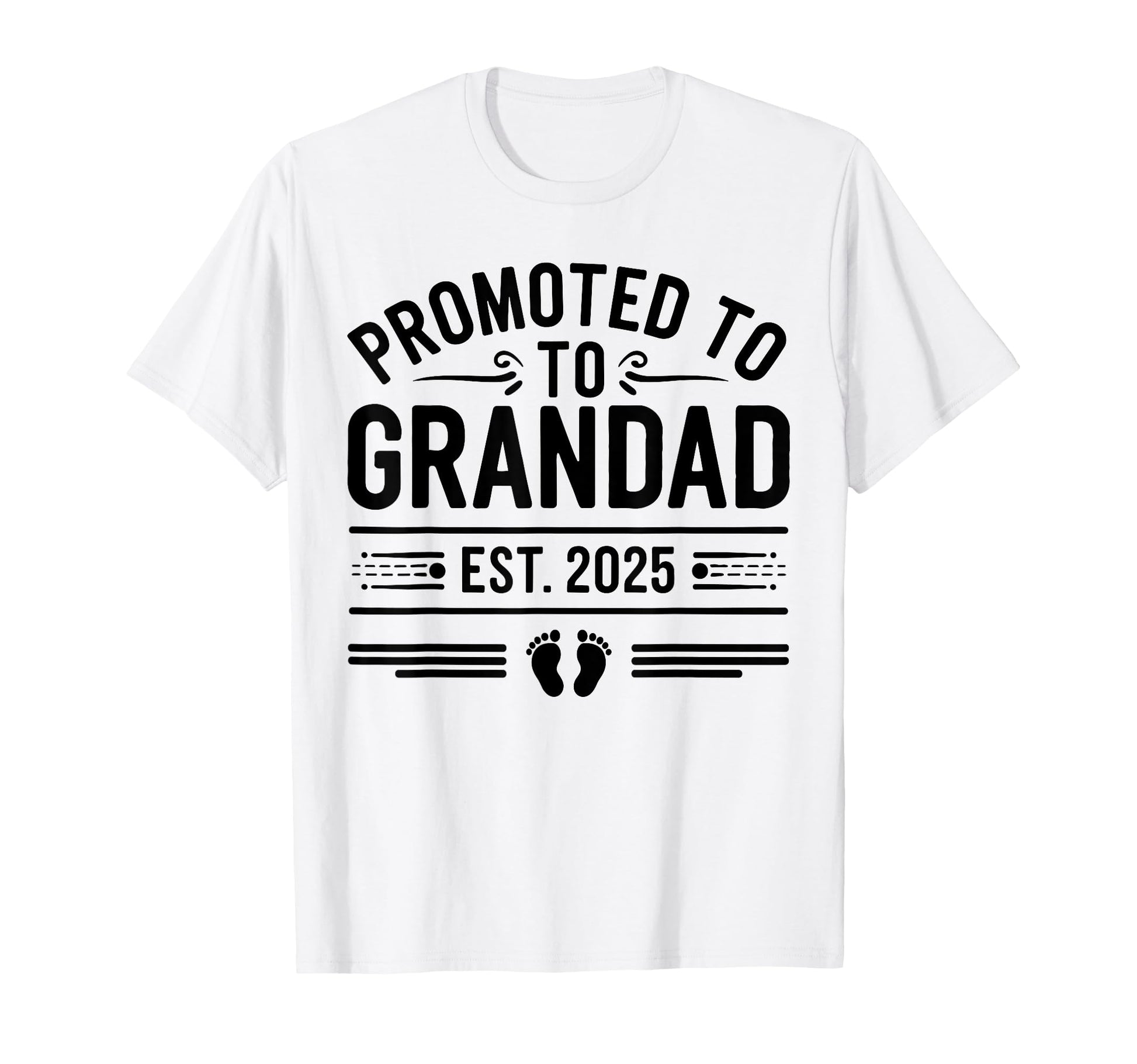 New Grandpa Logo Promoted To T-Shirt - Casual Everyday Wear Men Women - T-Shirt, Sweatshirt, Hoodie