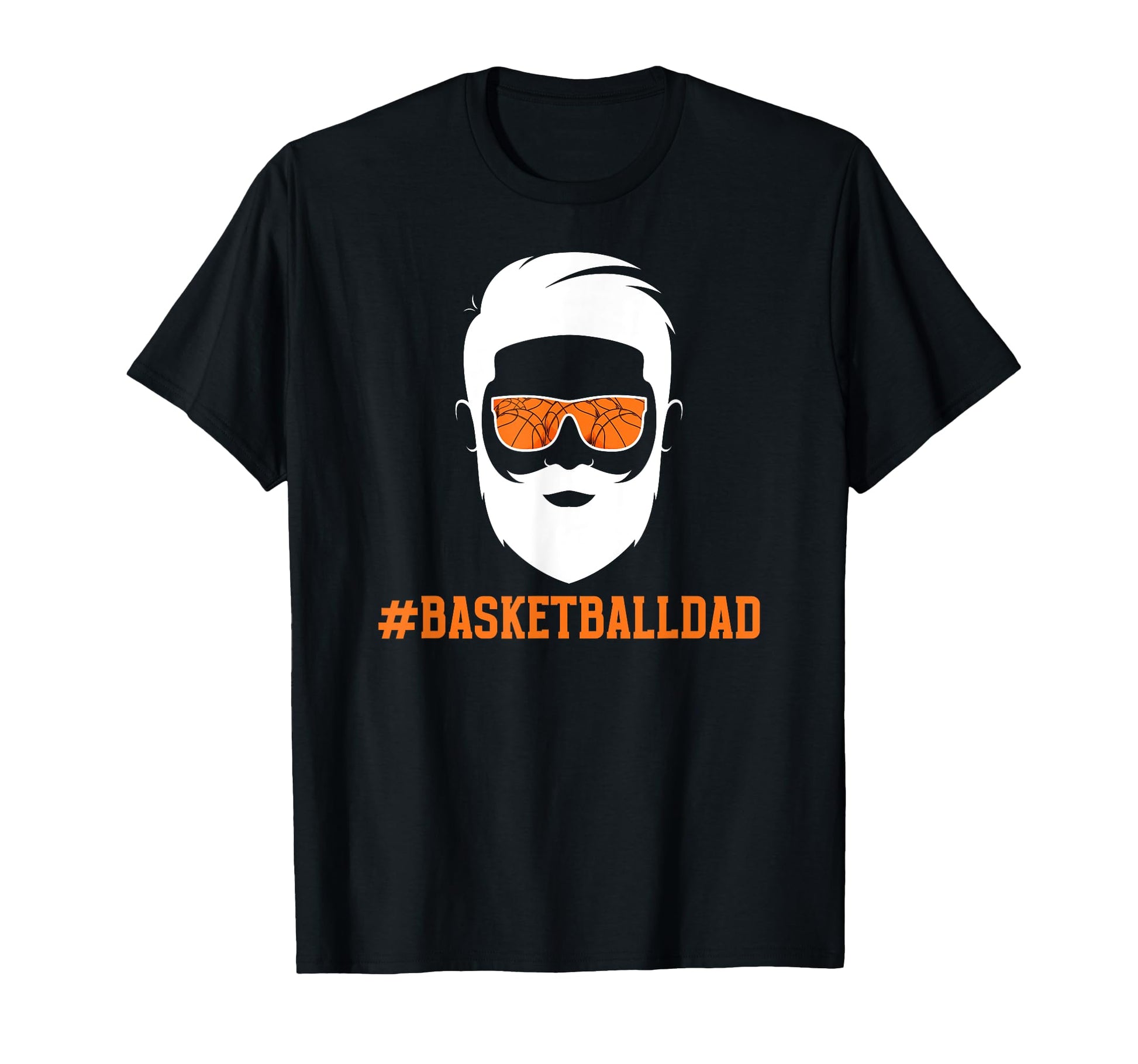 Basketball Dad Beard Dad Basketball T-Shirt - Minimalist Print Unisex - T-Shirt, Sweatshirt, Hoodie