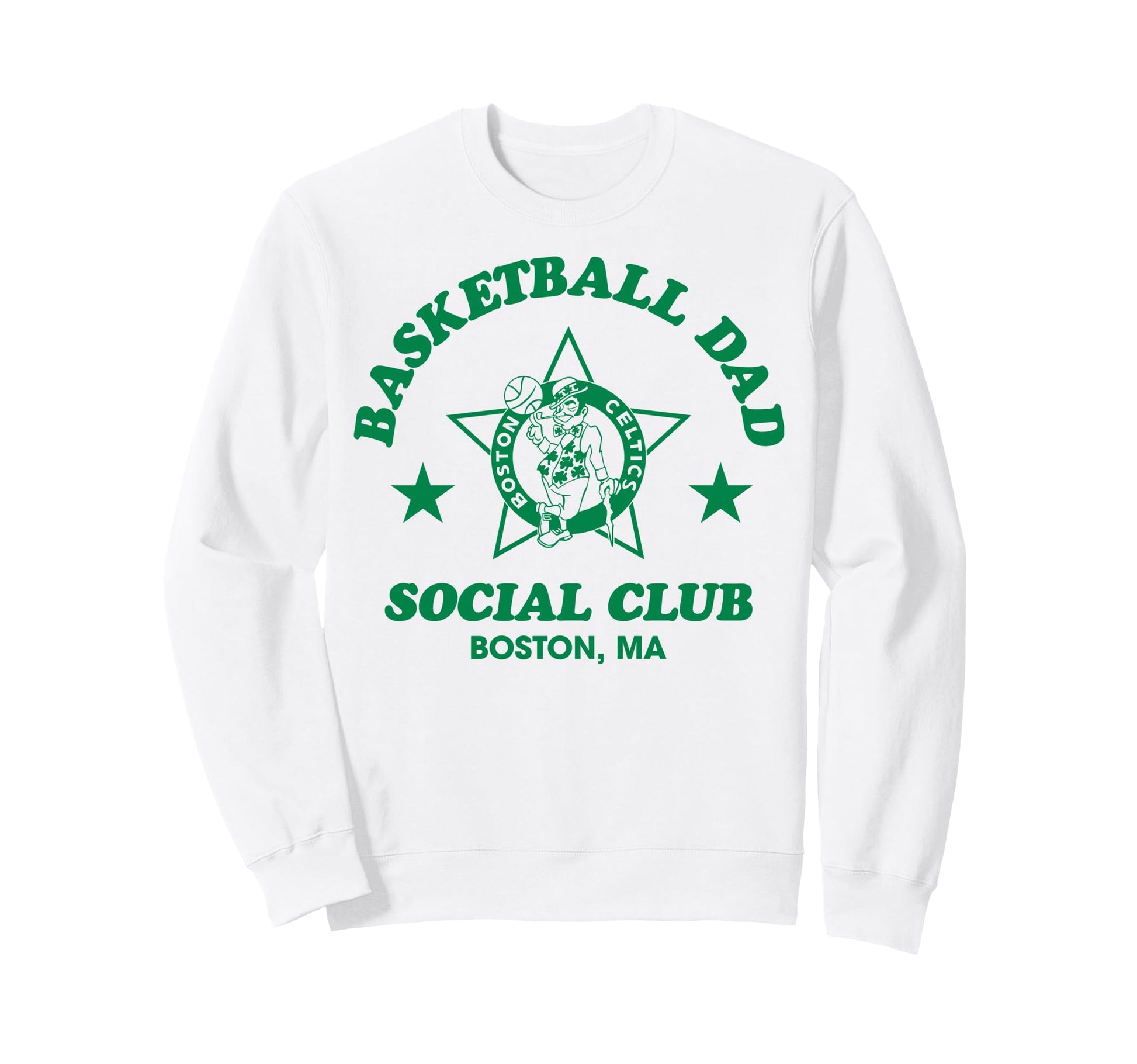 Nba Boston Celtics Basketball Sweatshirt - Fun Novelty Design for Adults - T-Shirt, Sweatshirt, Hoodie