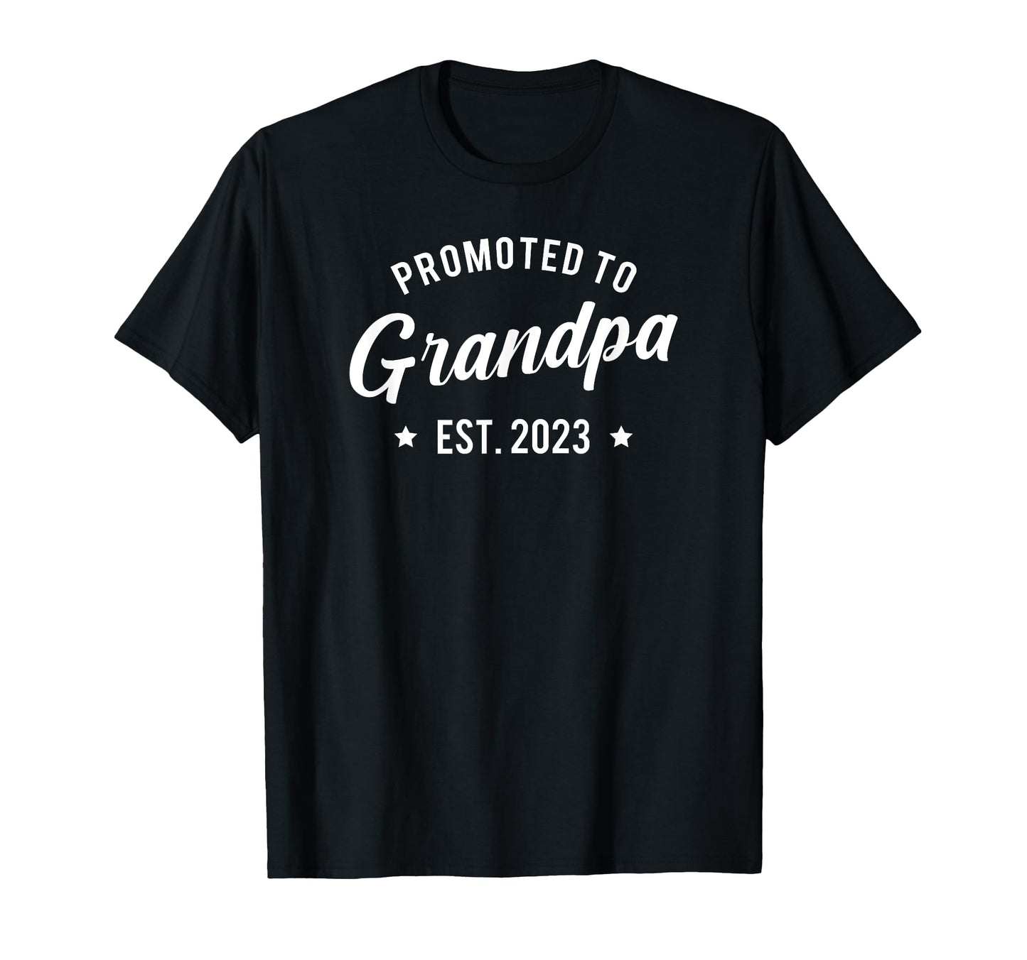 Promoted To Grandpa 2023 Papa Grandfather T-Shirt - Minimalist Print Unisex - T-Shirt, Sweatshirt, Hoodie