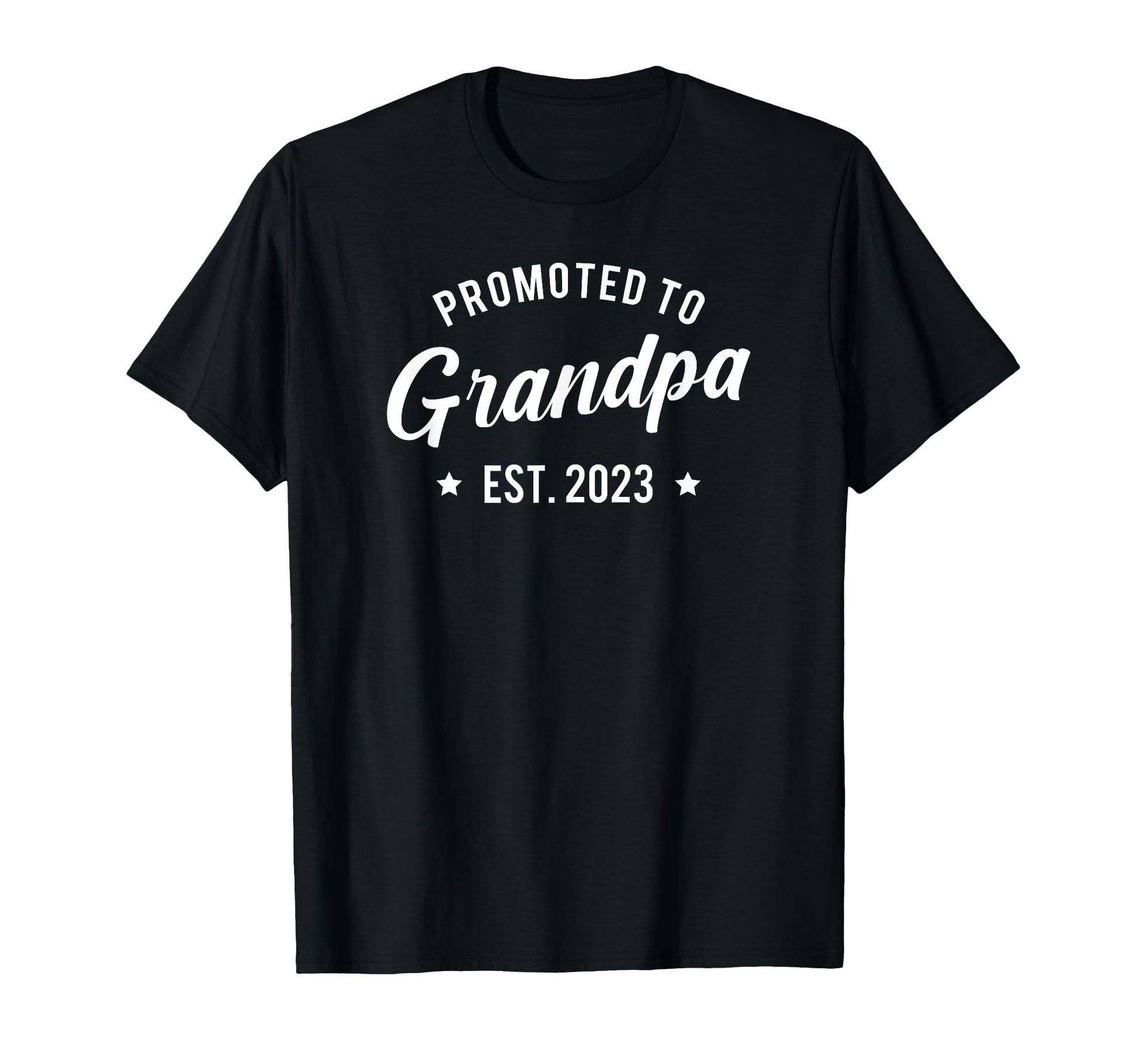 Promoted To Grandpa 2023 Papa Grandfather T-Shirt - Minimalist Print Unisex - T-Shirt, Sweatshirt, Hoodie