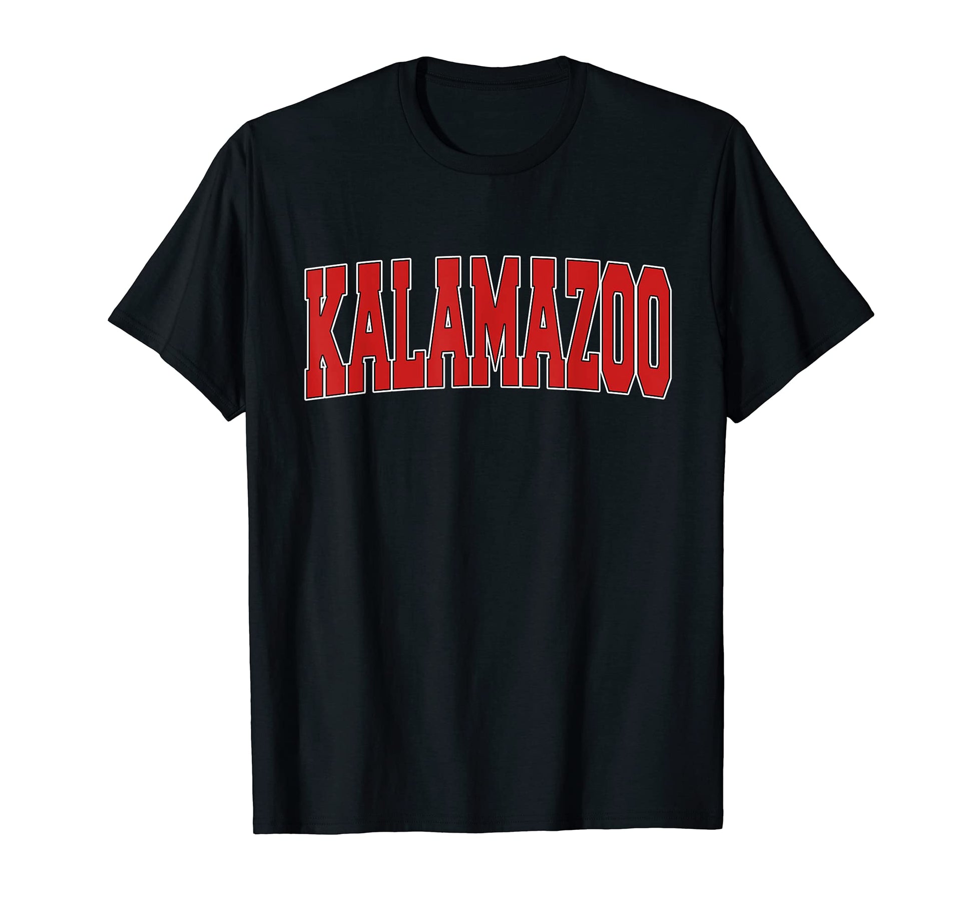 Kalamazoo Mi Michigan Varsity Usa T-Shirt - Casual Everyday Wear Unisex - T-Shirt, Sweatshirt, Hoodie