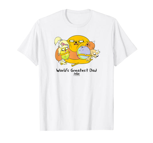 Adventure Time Worlds Greatest Dad T-Shirt - Aesthetic Graphic for Adults - T-Shirt, Sweatshirt, Hoodie