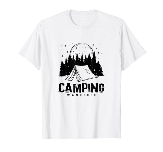Camping Wanderer Hiking Nature T-Shirt - Streetwear Style for Adults - T-Shirt, Sweatshirt, Hoodie
