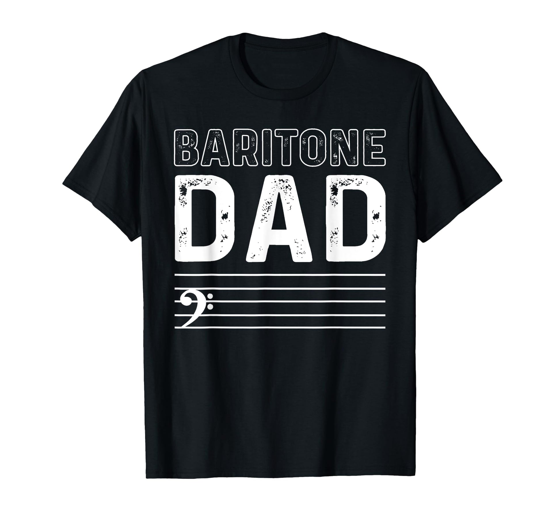 Baritone Dad Music Choir Musician Theater T-Shirt - Unique Graphic Unisex - T-Shirt, Sweatshirt, Hoodie