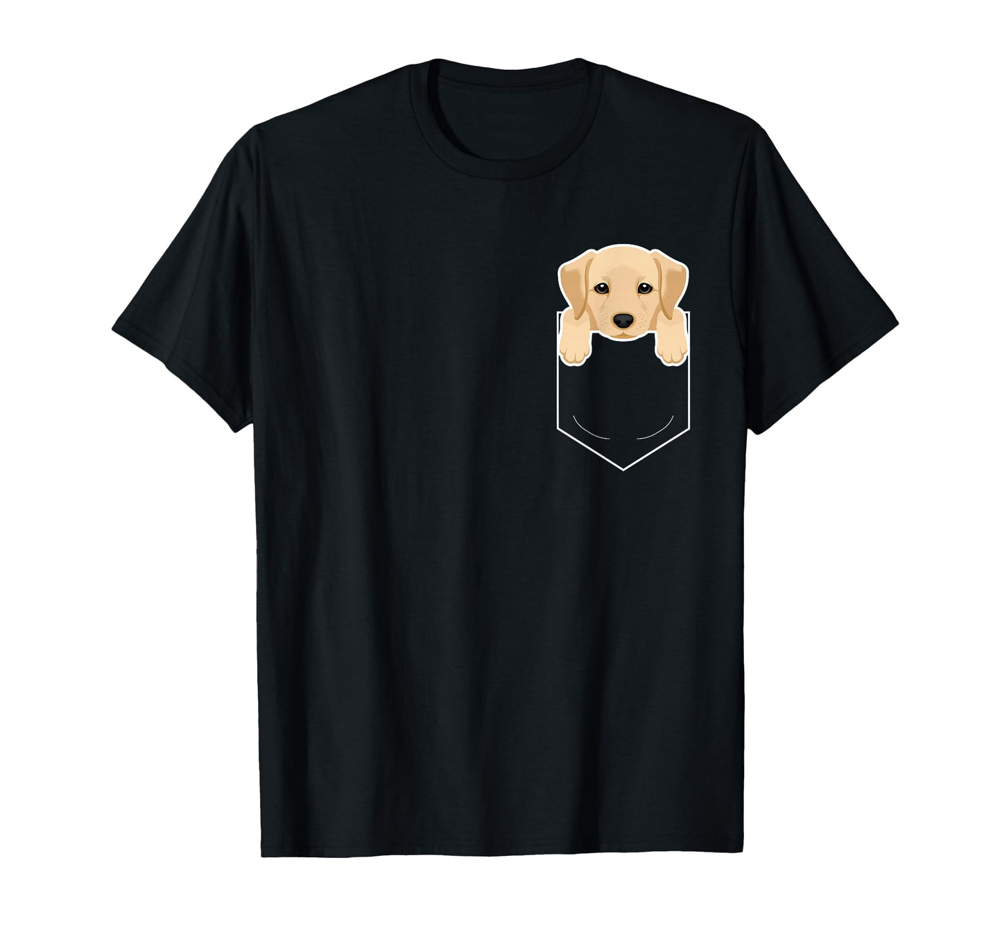 Yellow Lab My Pocket Dog Owner T-Shirt - Fun Novelty Design Unisex - T-Shirt, Sweatshirt, Hoodie