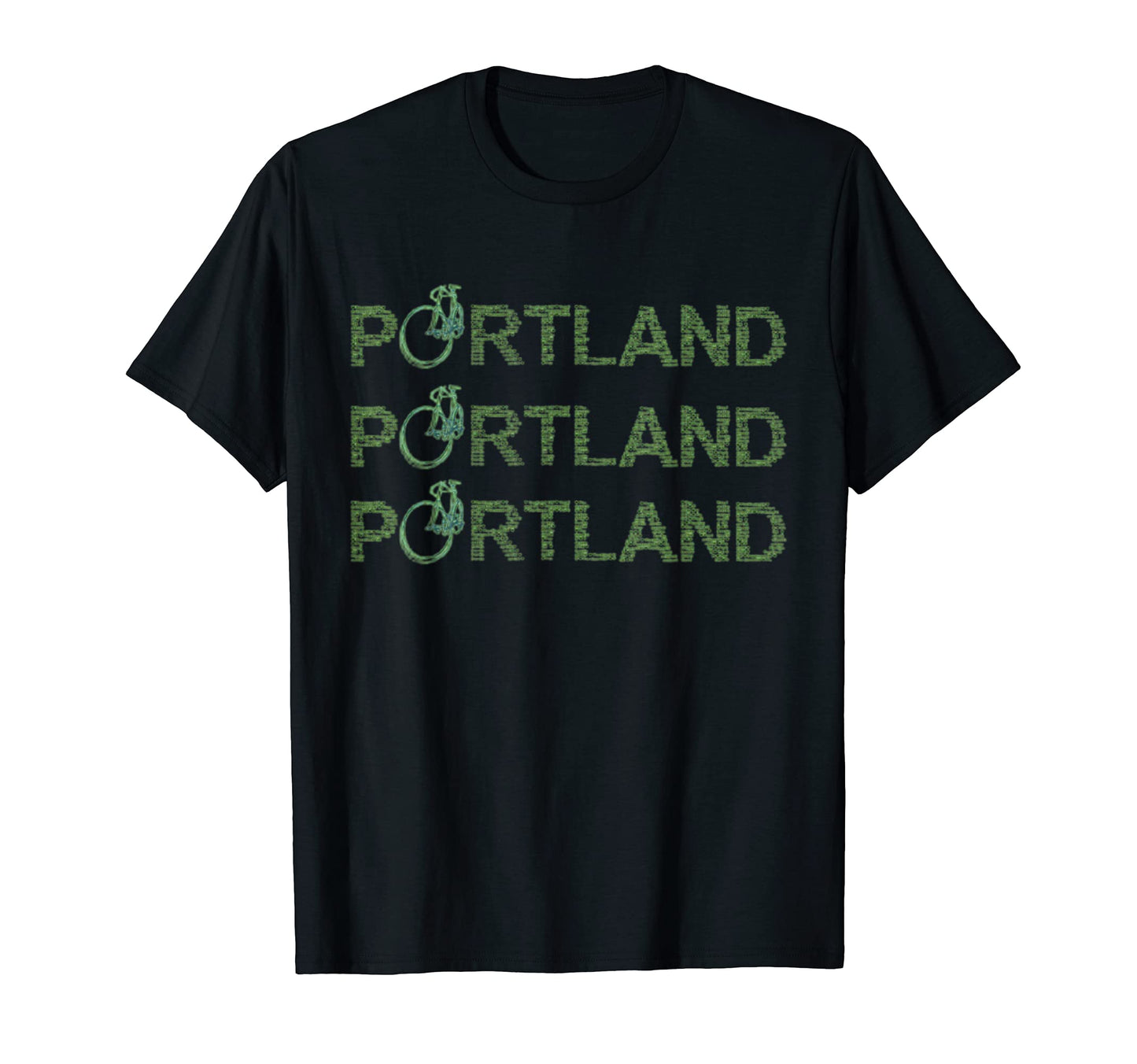 Portland Bike Gift Mom Dad T-Shirt - Casual Everyday Wear Men Women - T-Shirt, Sweatshirt, Hoodie