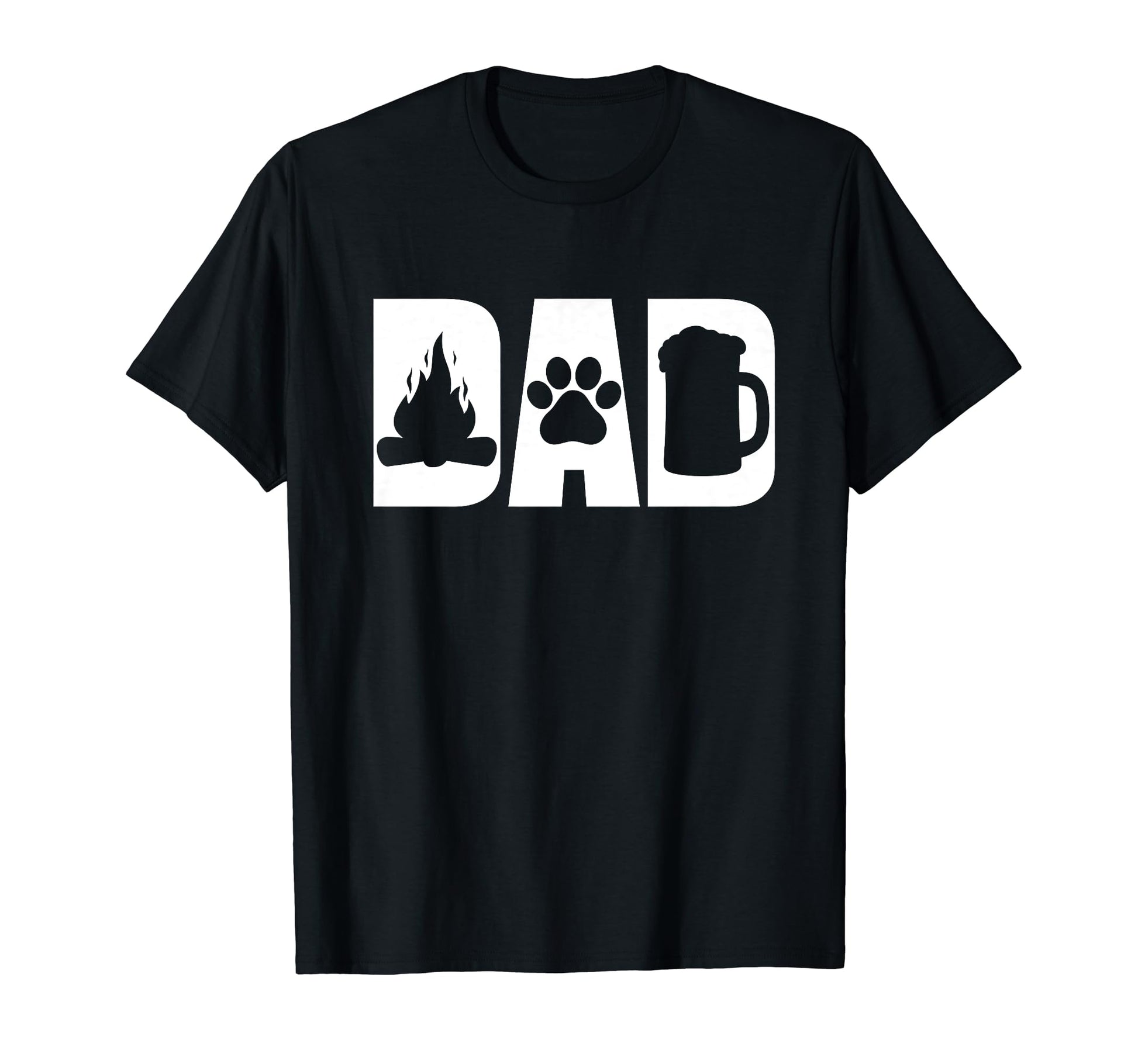 Best Camping Beer Lovin Dog Dad T-Shirt - Casual Everyday Wear Unisex - T-Shirt, Sweatshirt, Hoodie