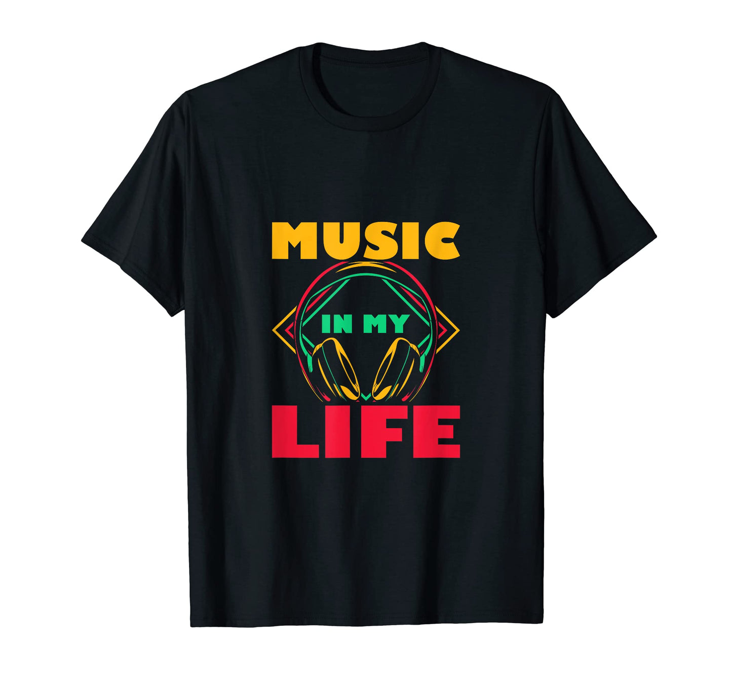 Music My Life Music Lover Musician T-Shirt - Streetwear Style for Adults - T-Shirt, Sweatshirt, Hoodie