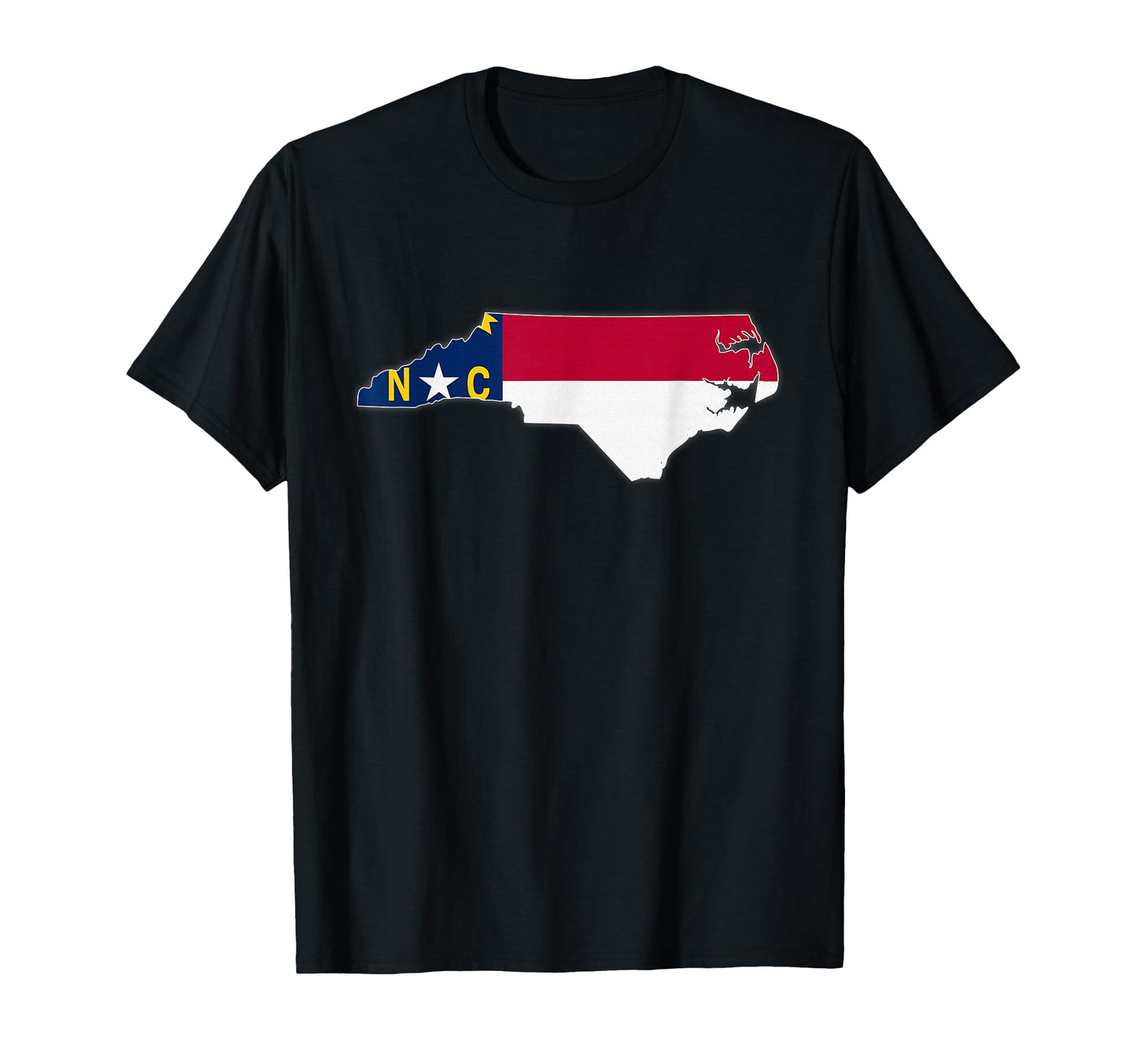 North Carolina State Map North Carolina T-Shirt - Graphic Print Men Women - T-Shirt, Sweatshirt, Hoodie