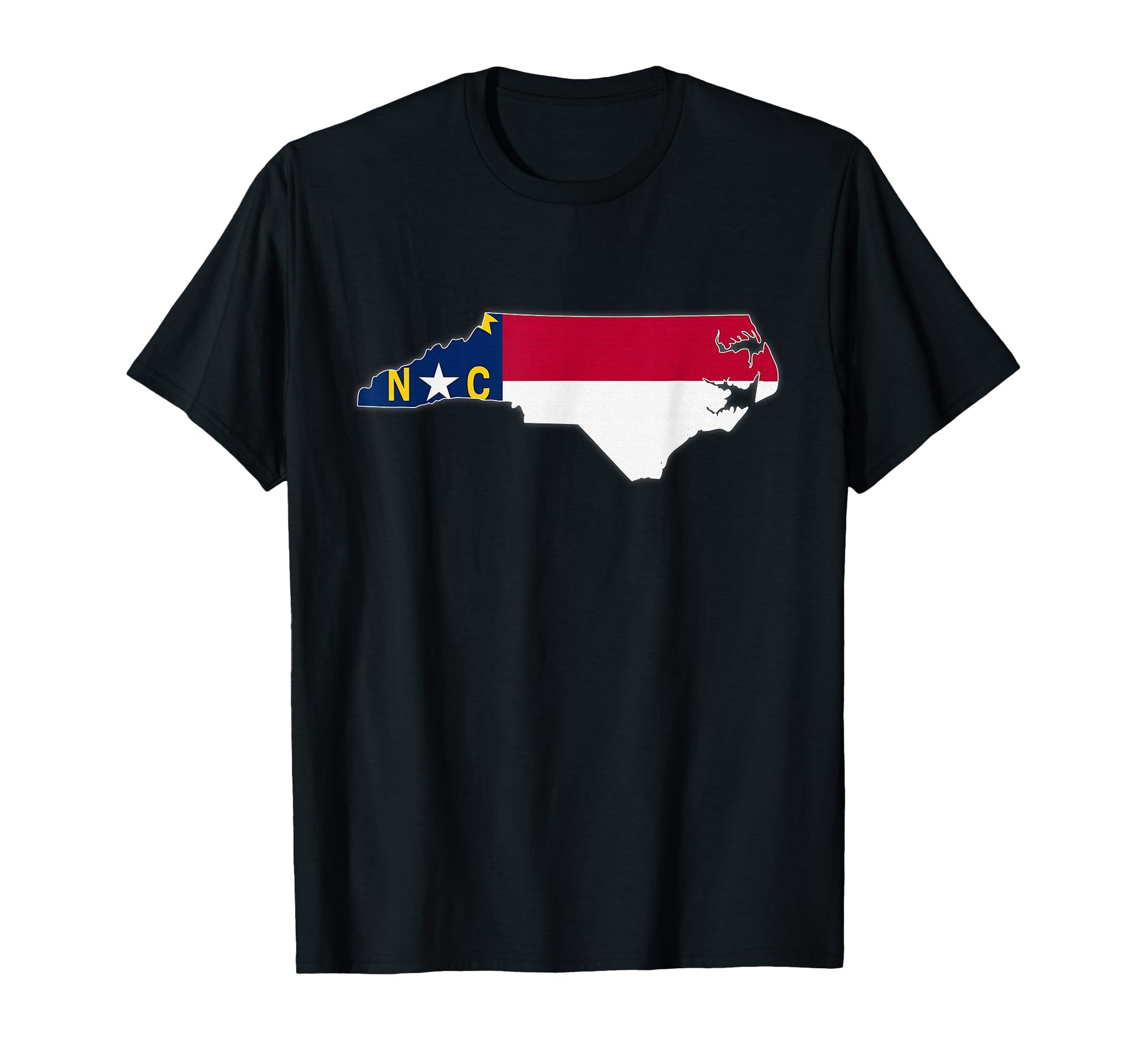 North Carolina State Map North Carolina T-Shirt - Graphic Print Men Women - T-Shirt, Sweatshirt, Hoodie