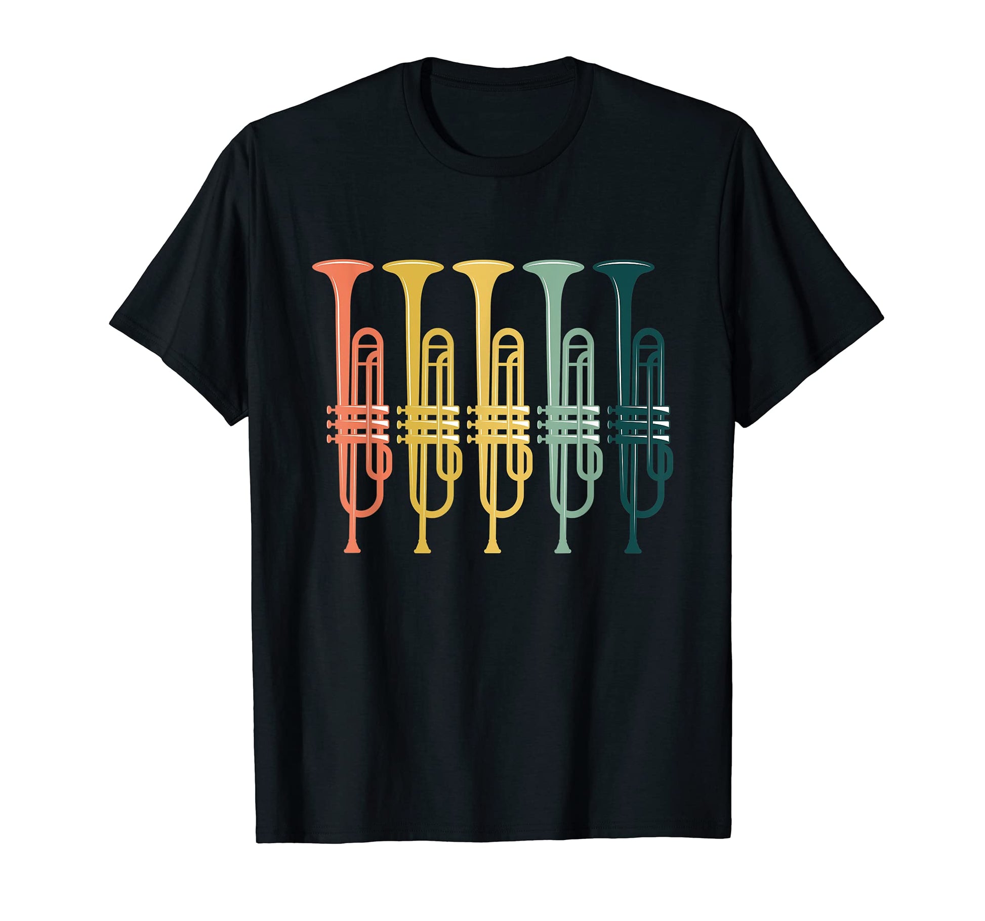 Trumpet Musical Instrument Pop Art T-Shirt - Streetwear Style Men Women - T-Shirt, Sweatshirt, Hoodie