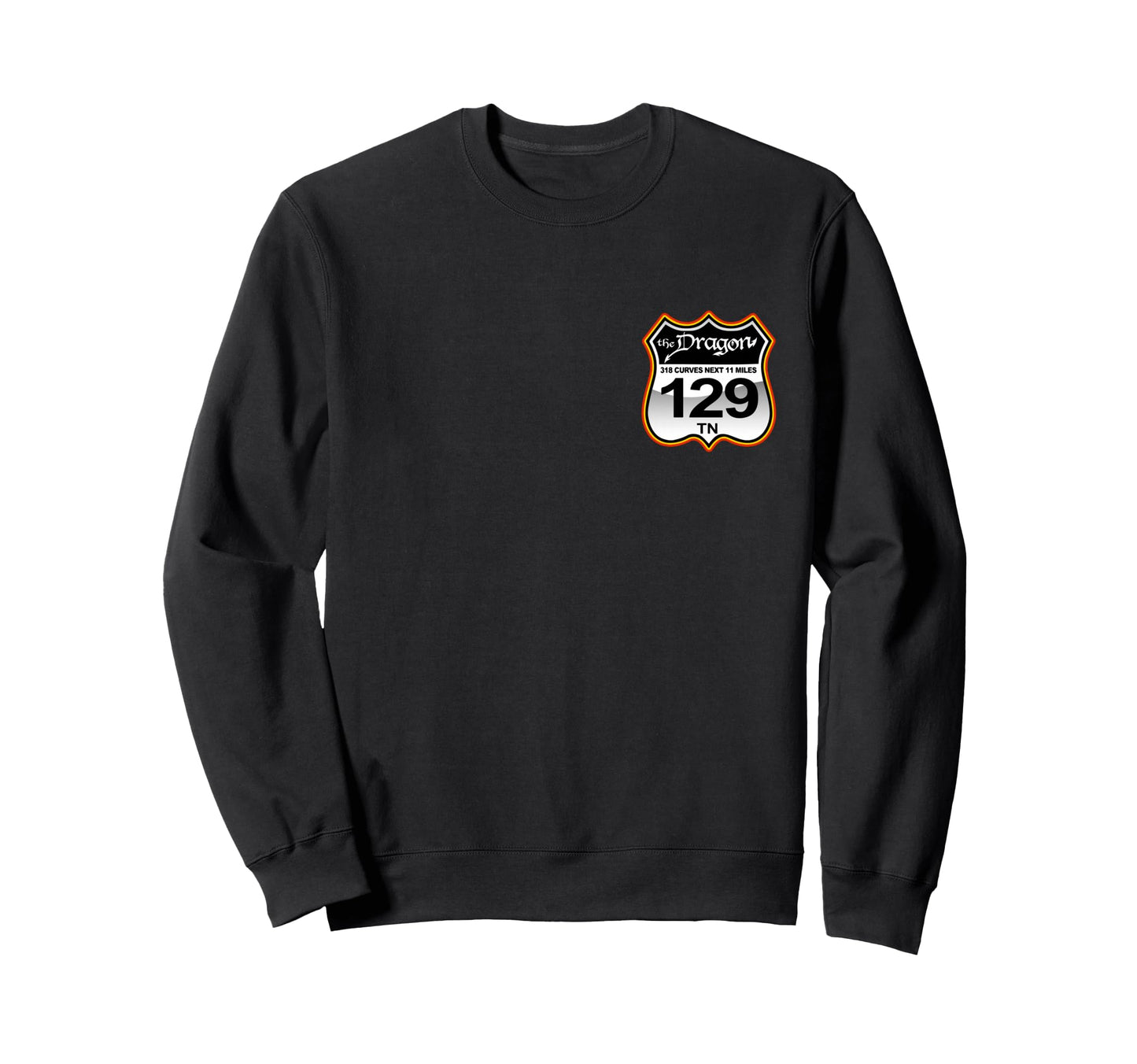 Dragon Us 129 318 Curves 11 Sweatshirt - Fun Novelty Design for Adults - T-Shirt, Sweatshirt, Hoodie