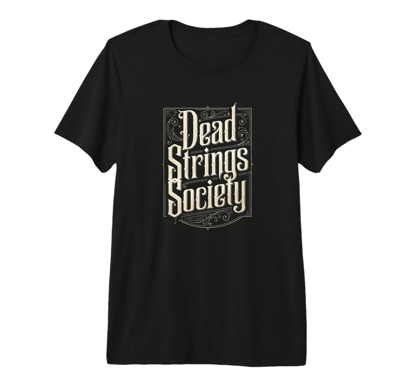 Dead Strings Society Funny Guitar T-Shirt - Novelty Apparel for Adults - T-Shirt, Sweatshirt, Hoodie