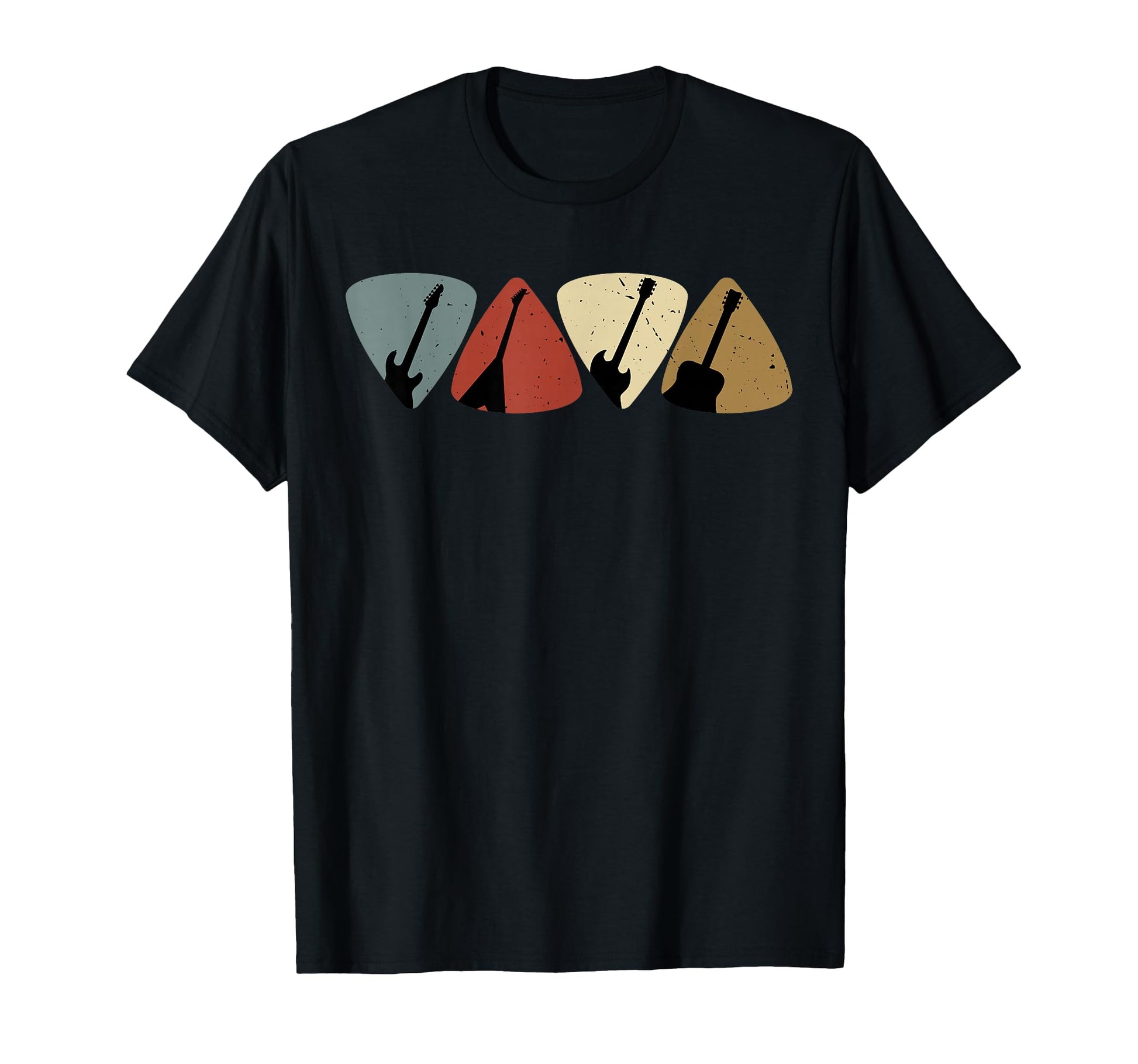 Guitar Pick Player Guitarist Bassist T-Shirt - Minimalist Print Men Women - T-Shirt, Sweatshirt, Hoodie