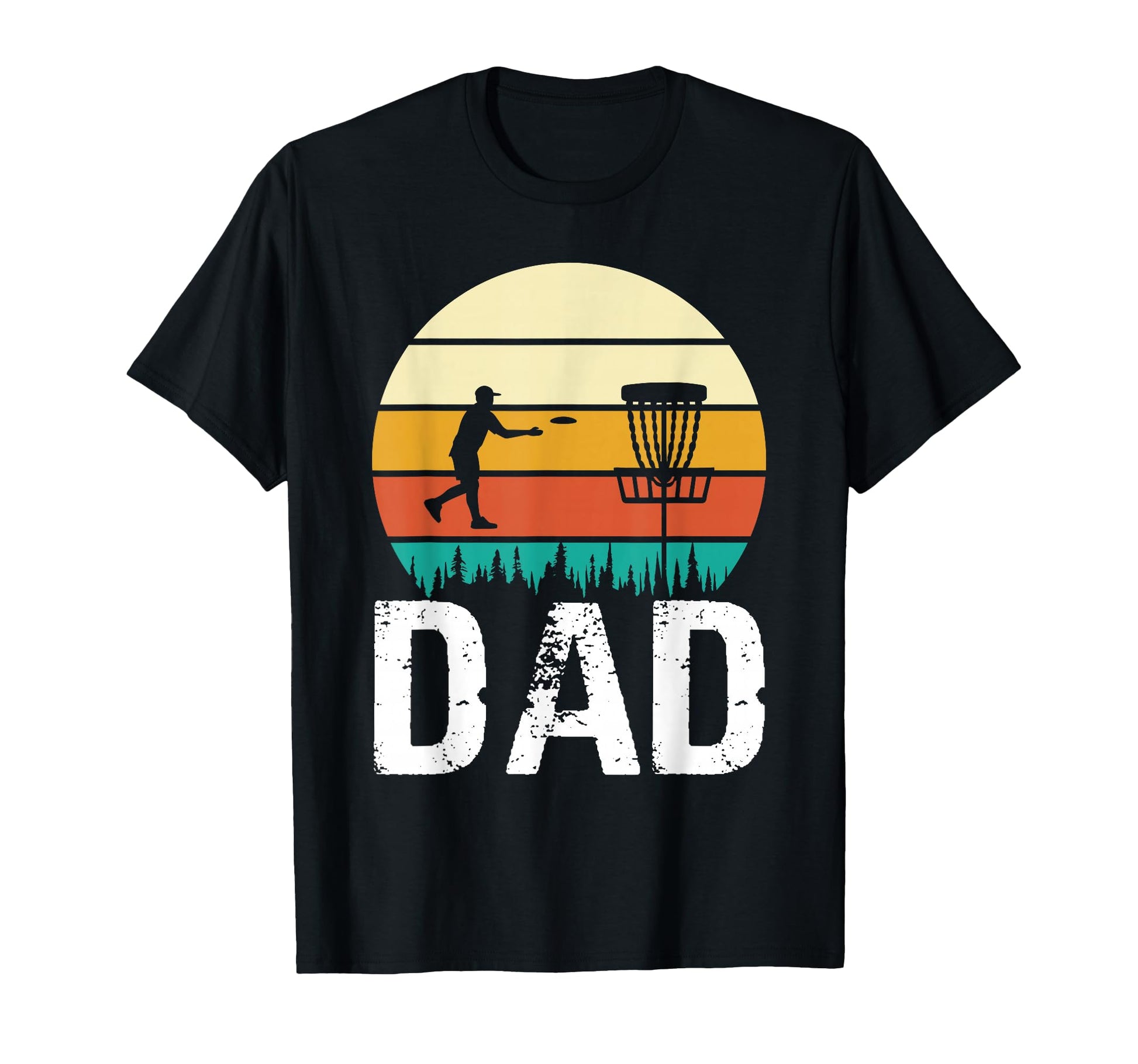 Mens Funny Disc Golf Dad Fathers T-Shirt - Fun Novelty Design for Adults - T-Shirt, Sweatshirt, Hoodie