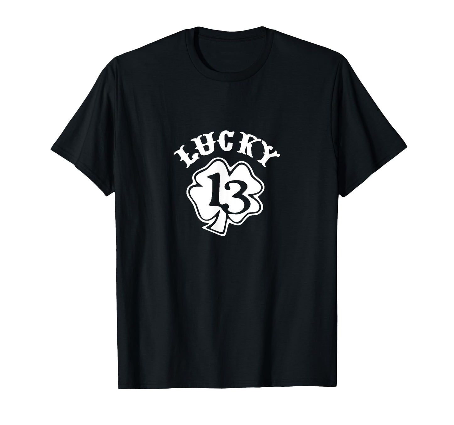 Lucky Number 13 13 13 Gl Ck 13 Biker Hoodie - Fun Novelty Design Unisex - T-Shirt, Sweatshirt, Hoodie