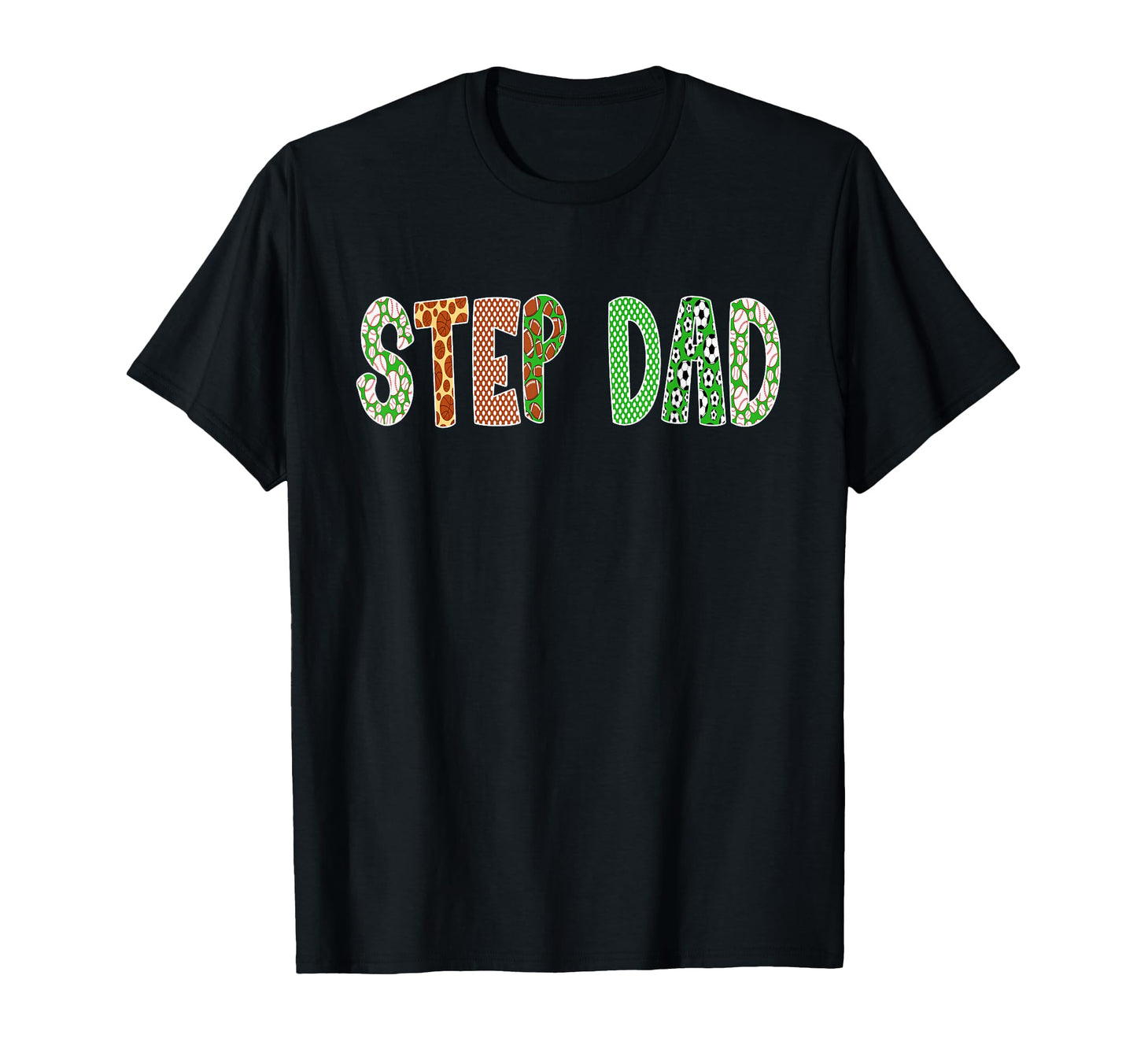 Sports Baller Daddy Step Dad Birthday T-Shirt - Aesthetic Graphic Unisex - T-Shirt, Sweatshirt, Hoodie