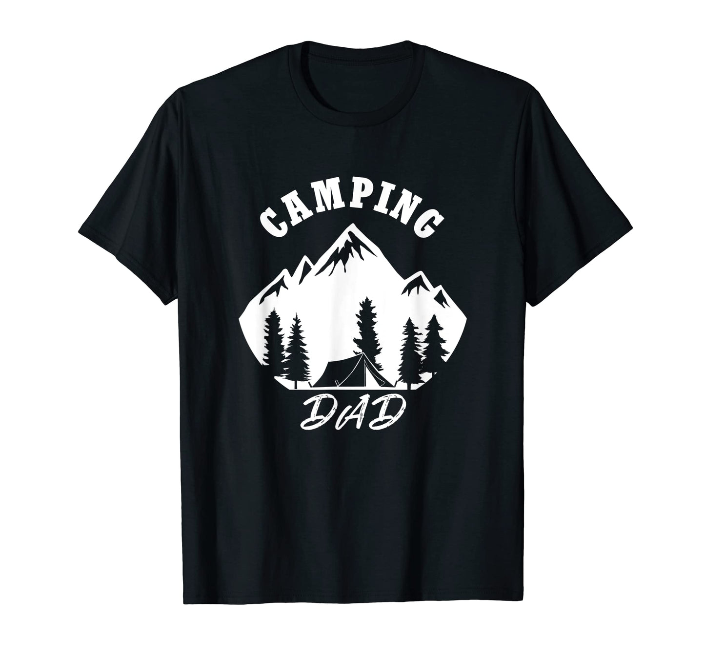 Camper Dad Nature Wildlife Forest T-Shirt - Minimalist Print for Adults - T-Shirt, Sweatshirt, Hoodie