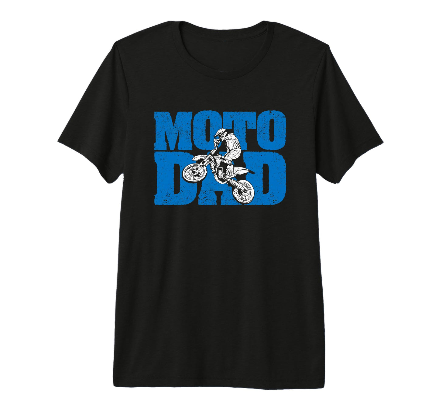 Moto Dad Dirt Bike Motocross Biker T-Shirt - Streetwear Style for Adults - T-Shirt, Sweatshirt, Hoodie