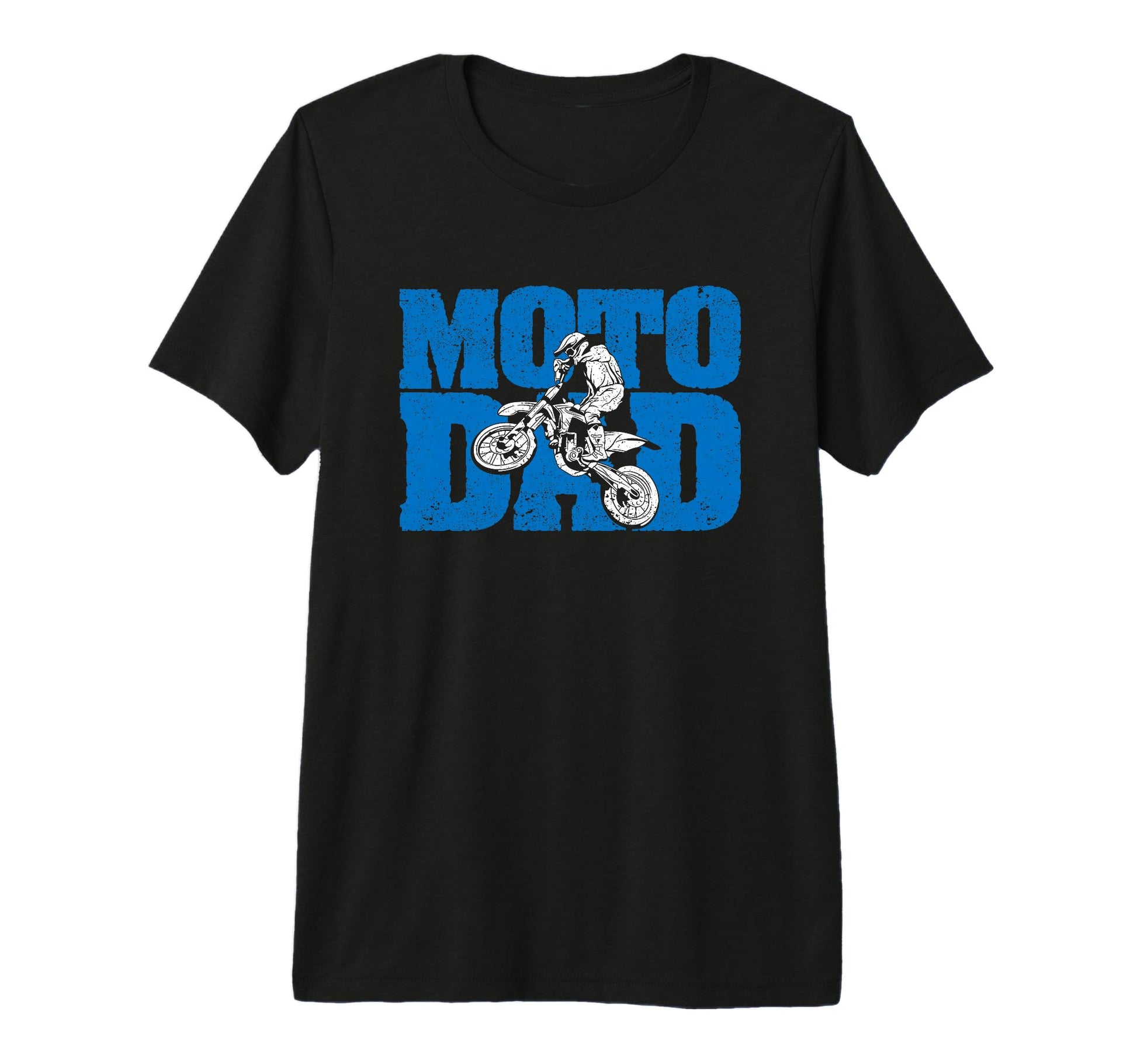 Moto Dad Dirt Bike Motocross Biker T-Shirt - Streetwear Style for Adults - T-Shirt, Sweatshirt, Hoodie