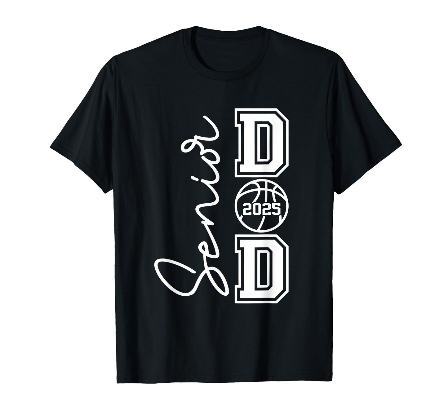 Proud Dad 2025 Senior Graduate T-Shirt - Novelty Apparel for Adults - T-Shirt, Sweatshirt, Hoodie