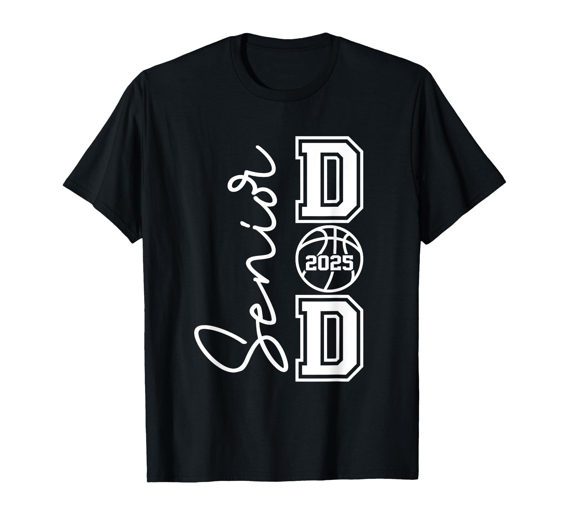 Proud Dad 2025 Senior Graduate T-Shirt - Novelty Apparel for Adults - T-Shirt, Sweatshirt, Hoodie