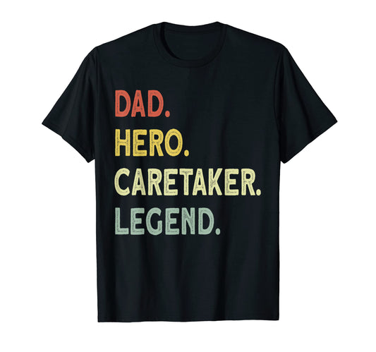 Caretaker Hero Myth Legend Designs T-Shirt - Custom Art Print Men Women - T-Shirt, Sweatshirt, Hoodie