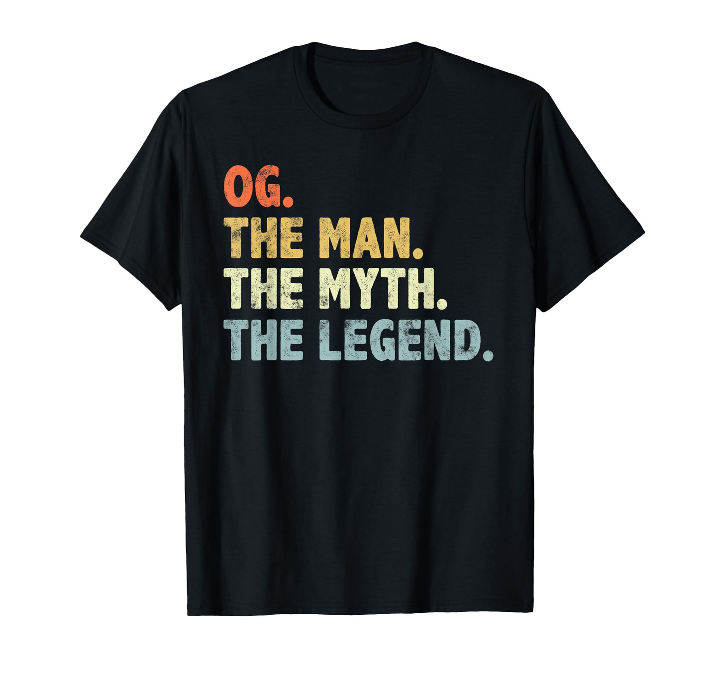 Og Myth Legend Papa Grandpa T-Shirt - Streetwear Style Unisex - T-Shirt, Sweatshirt, Hoodie