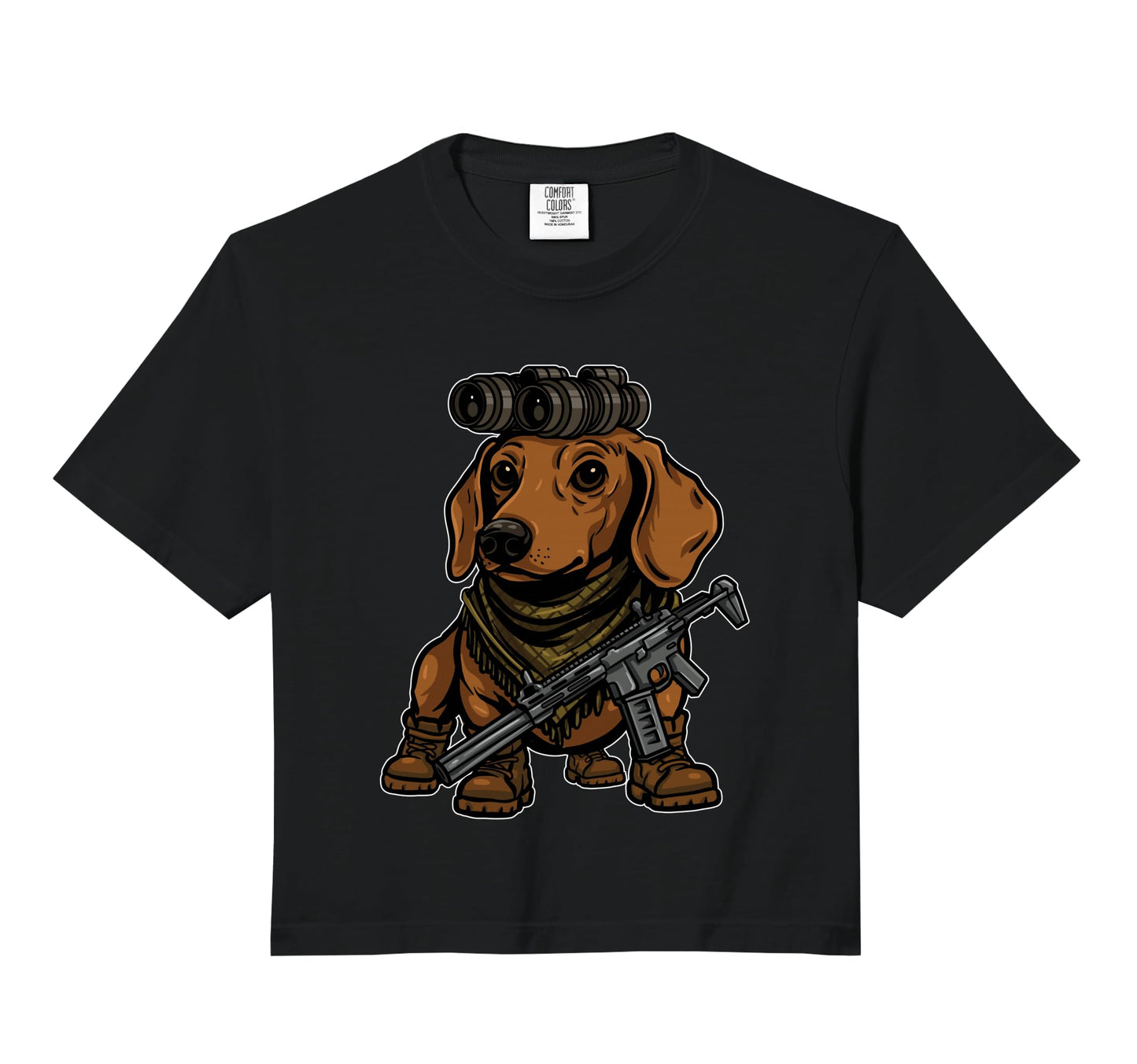 Dachshund Dog Nvg Funny Tactical Wiener Hoodie - Fun Novelty Design Unisex - T-Shirt, Sweatshirt, Hoodie