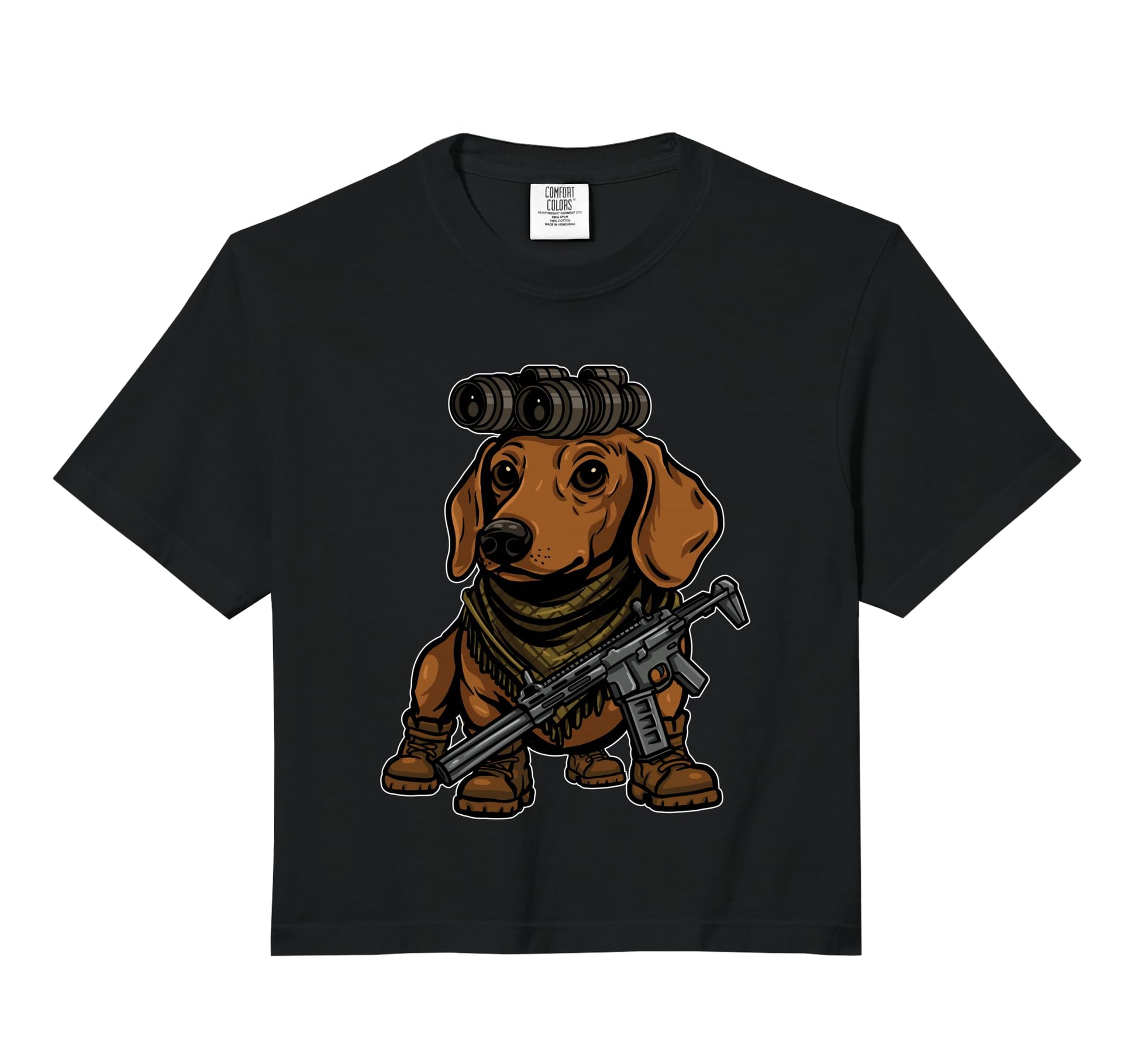 Dachshund Dog Nvg Funny Tactical Wiener Hoodie - Fun Novelty Design Unisex - T-Shirt, Sweatshirt, Hoodie