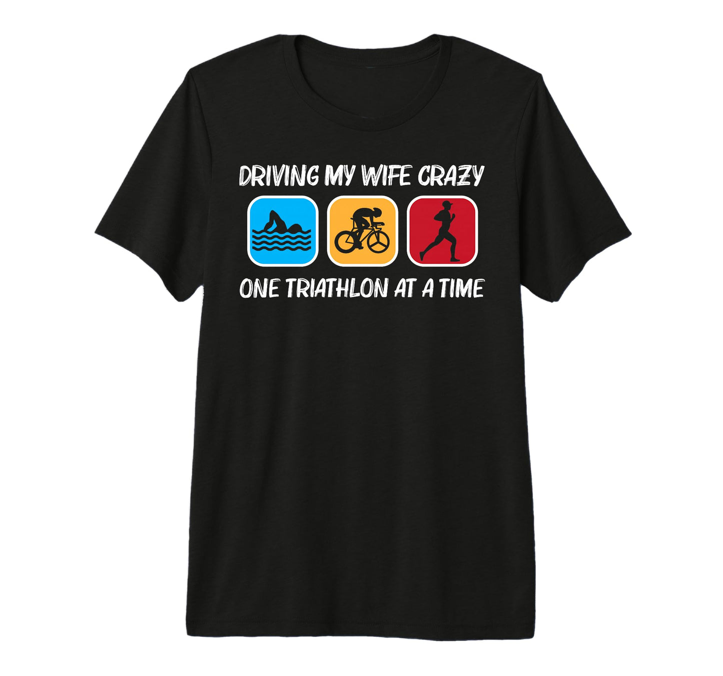 Funny Triathlon Dad Triathlete Swim T-Shirt - Aesthetic Graphic for Adults - T-Shirt, Sweatshirt, Hoodie